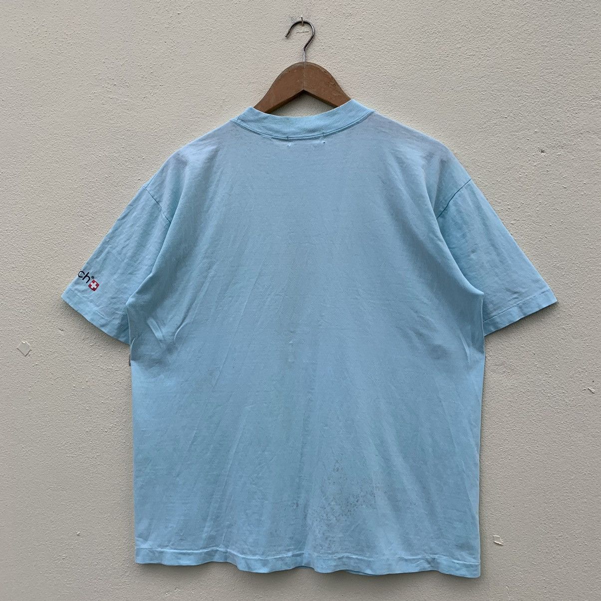 Swatch × Vintage Vintage SWATCH SWISS CHRONO 1991 t-shirt Size US L / EU 52-54 / 3 - 10 Thumbnail