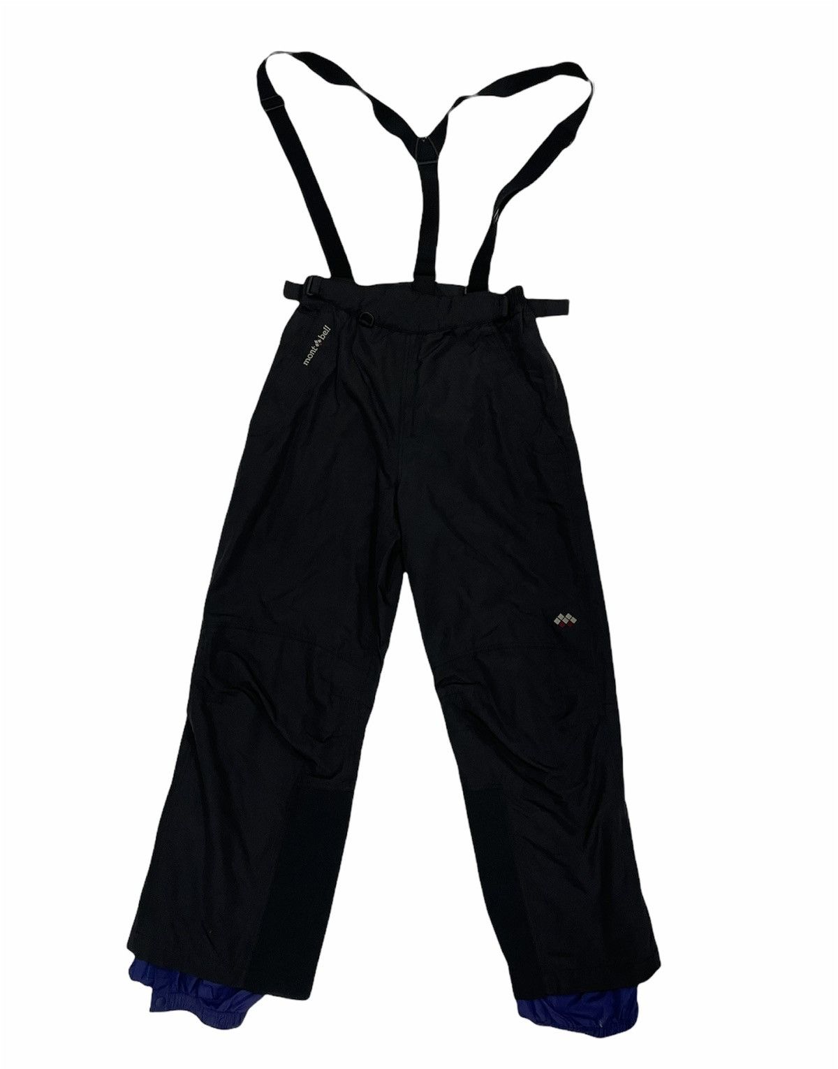 Montbell × Vintage Vintage Montbell bibs black Snowboard overall outdoor sport Size US 29 - 2 Thumbnail
