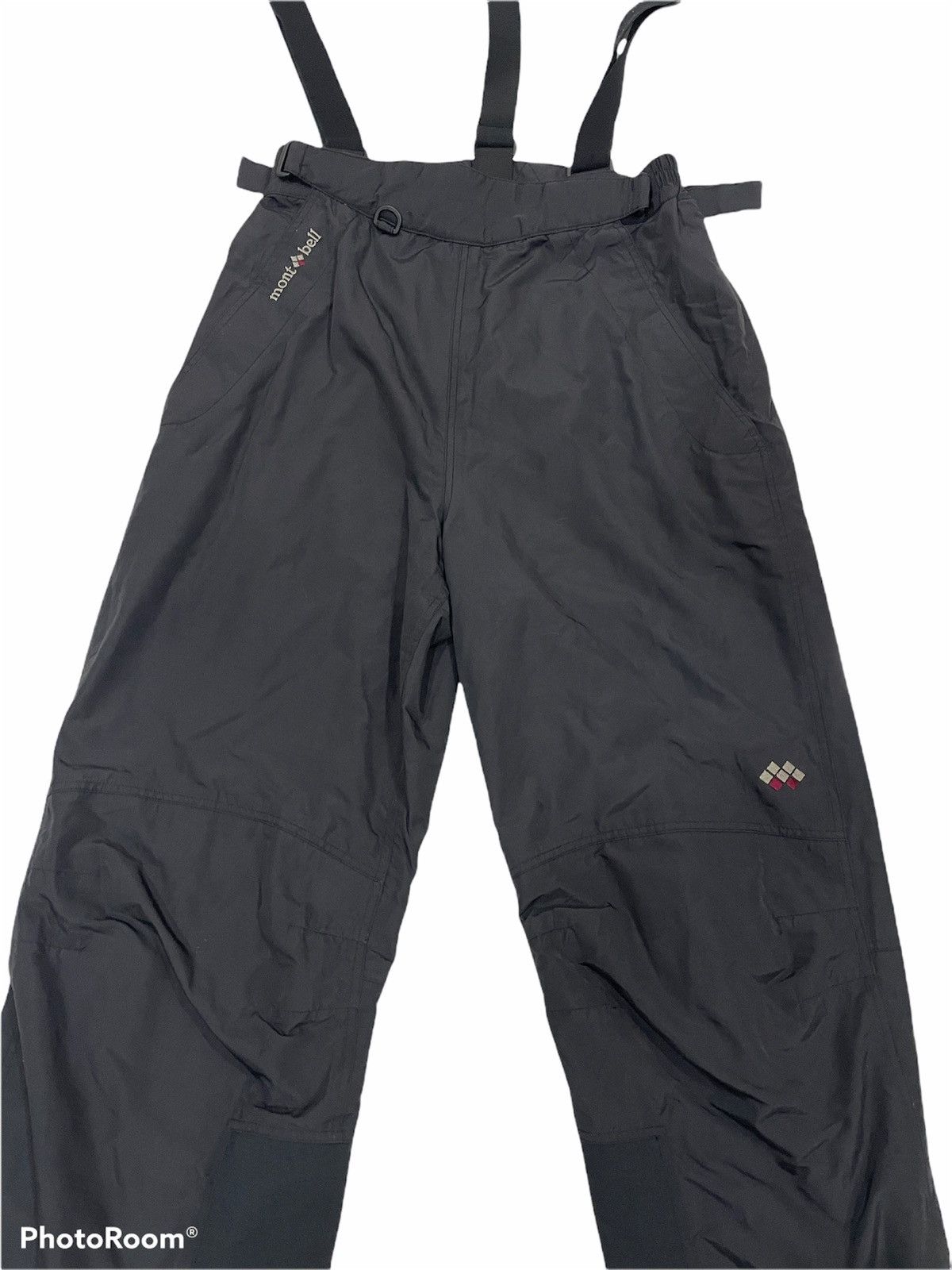 Montbell × Vintage Vintage Montbell bibs black Snowboard overall outdoor sport Size US 29 - 4 Thumbnail
