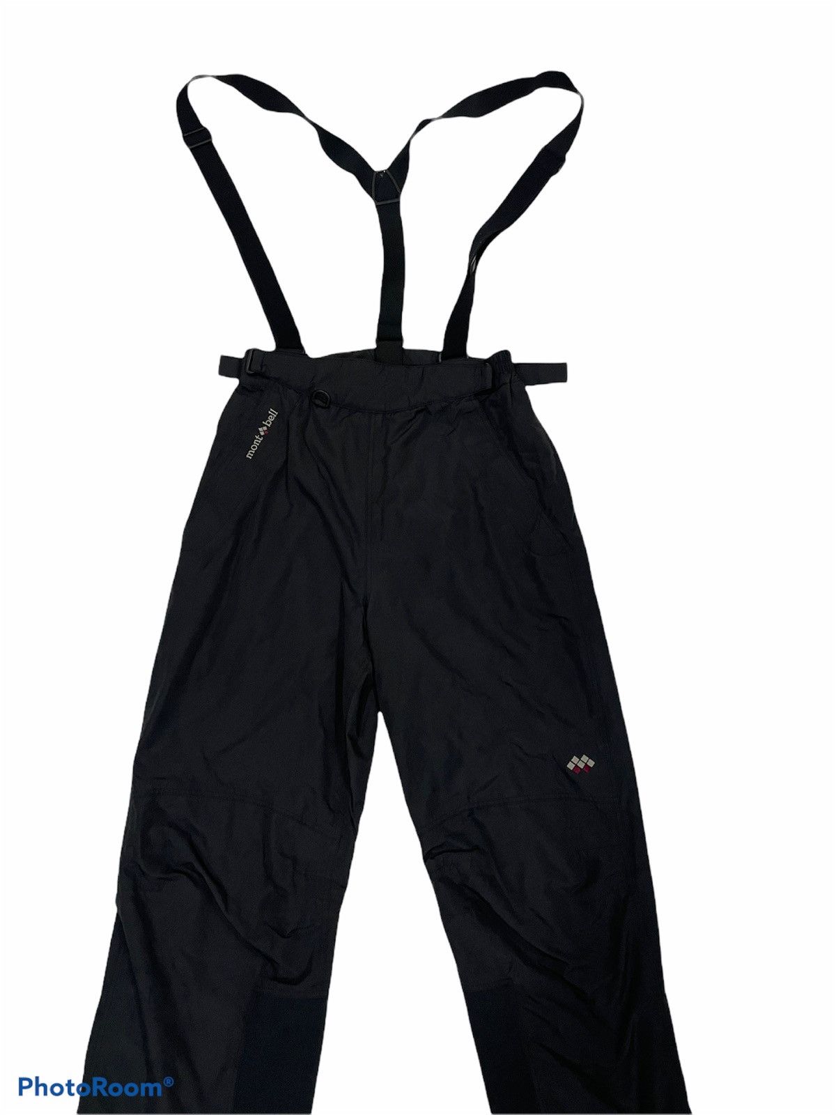 Montbell × Vintage Vintage Montbell bibs black Snowboard overall outdoor sport Size US 29 - 3 Thumbnail