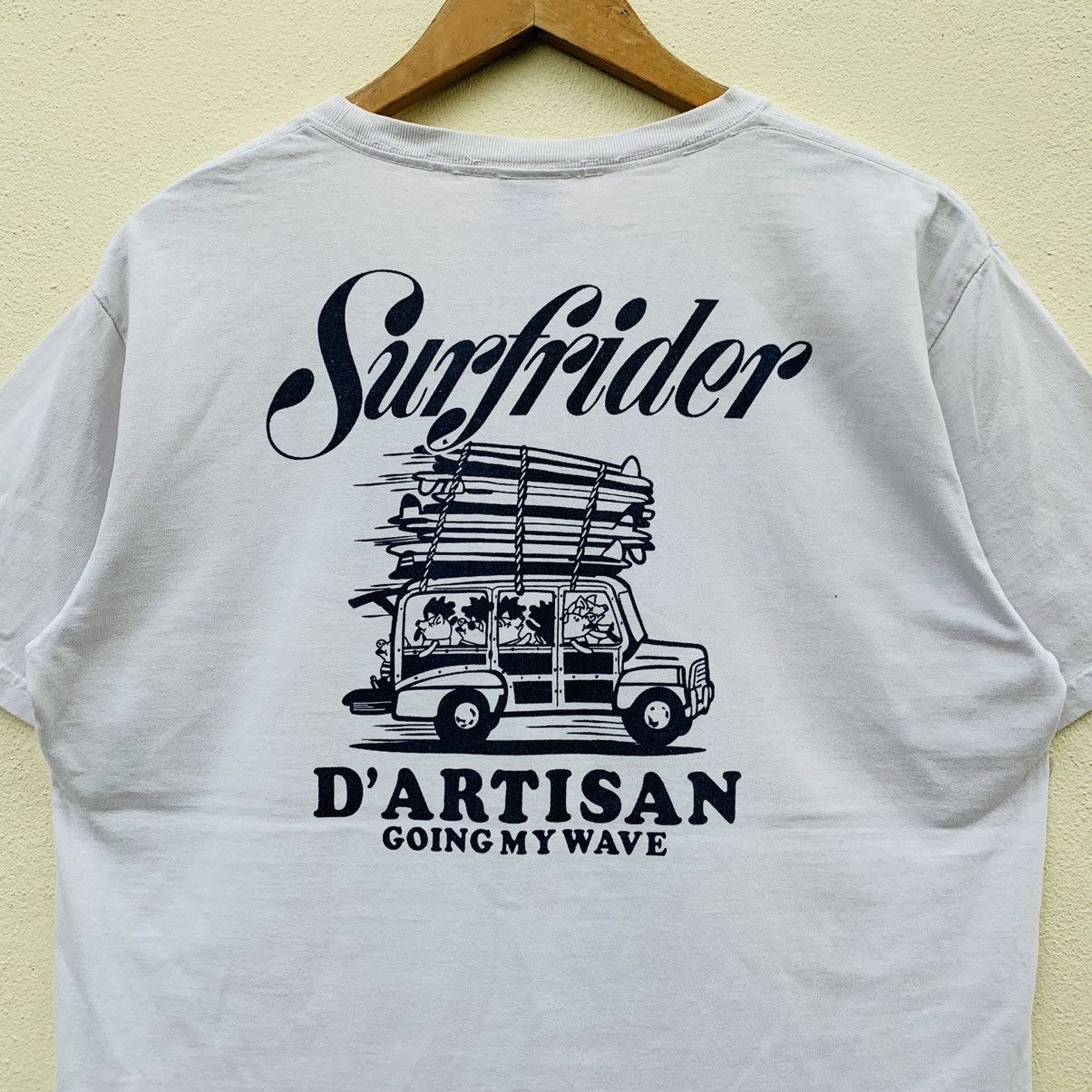 Japanese Brand × Studio D'Artisan STUDIO D’ARTISAN JAPAN SURFRIDER RARE DESIGN T-SHIRT Size US L / EU 52-54 / 3 - 7 Thumbnail