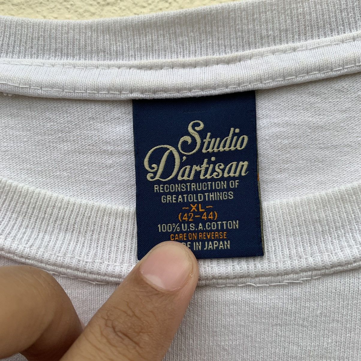 Japanese Brand × Studio D'Artisan STUDIO D’ARTISAN JAPAN SURFRIDER RARE DESIGN T-SHIRT Size US L / EU 52-54 / 3 - 11 Thumbnail