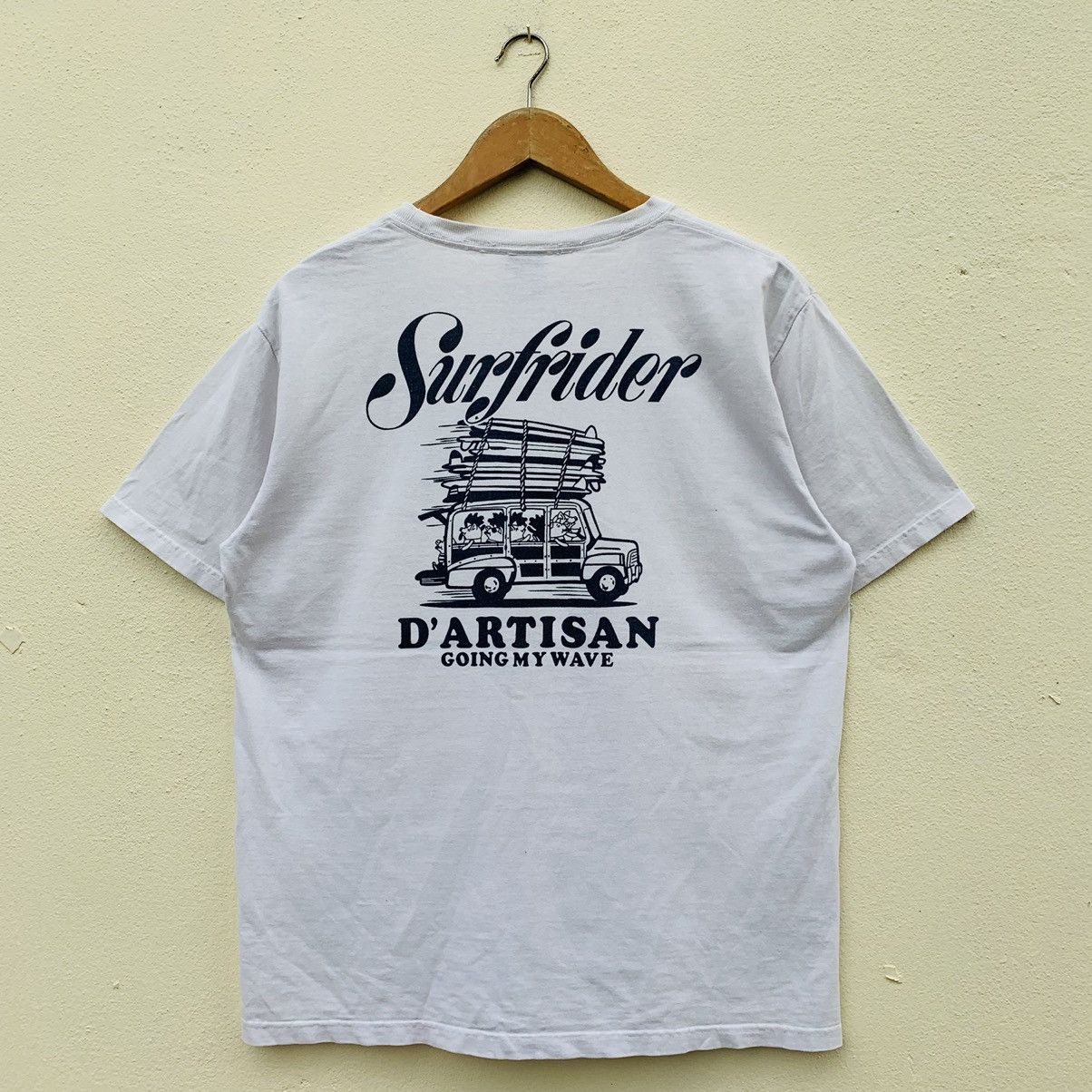 Japanese Brand × Studio D'Artisan STUDIO D’ARTISAN JAPAN SURFRIDER RARE DESIGN T-SHIRT Size US L / EU 52-54 / 3 - 6 Thumbnail