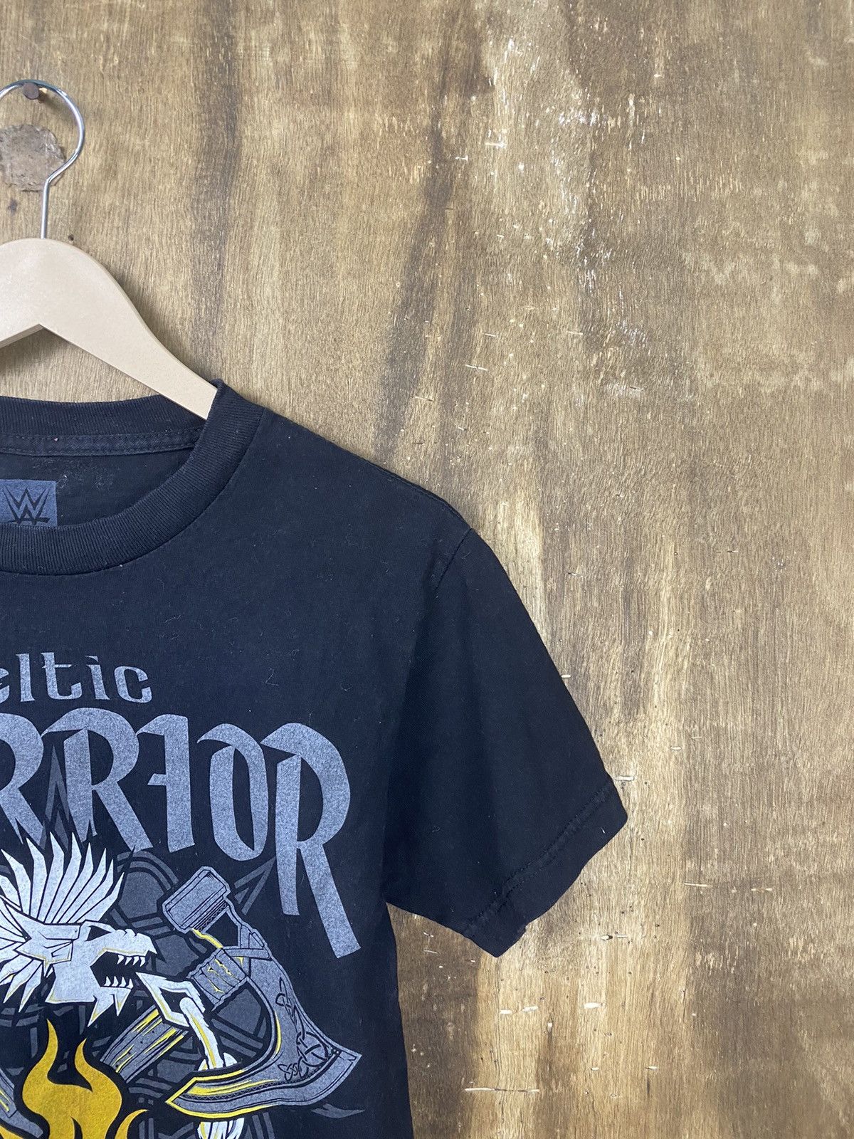 WWE × WWF Celtic Warrior wwe wwf tee #Z109 Size US S / EU 44-46 / 1 - 4 Thumbnail