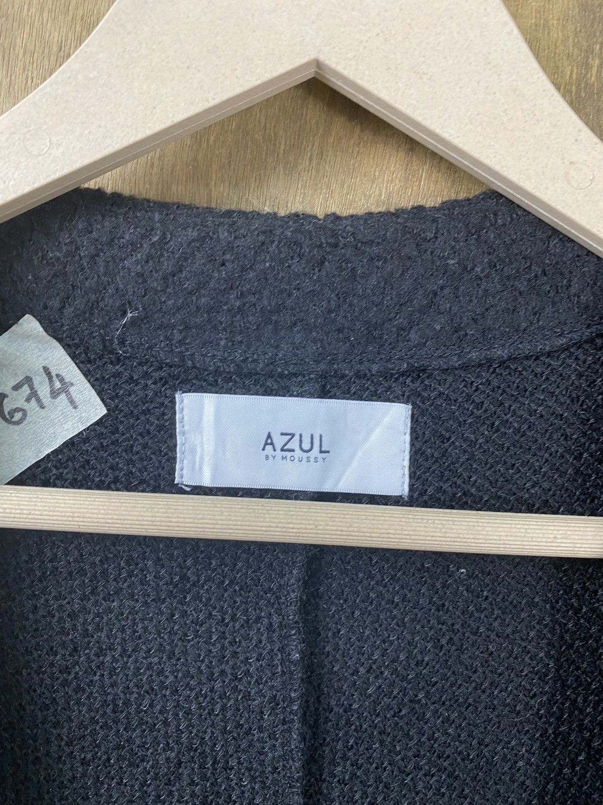 Homespun Knitwear Azul embroidered cardigan black Knitwear #3674 Size US M / EU 48-50 / 2 - 8 Thumbnail