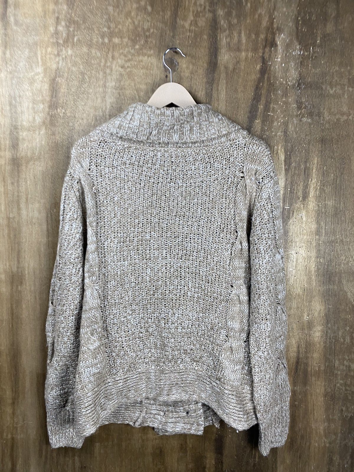Homespun Knitwear Grl japan brown cardigan Knitwear #Z081 Size US M / EU 48-50 / 2 - 10 Thumbnail