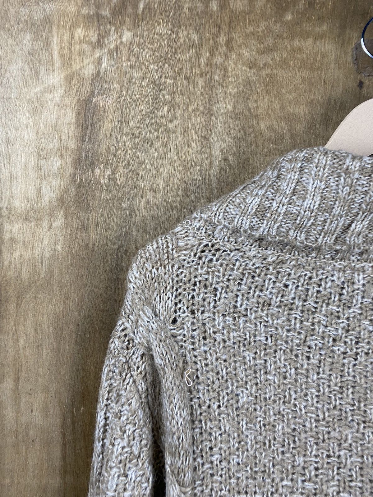 Homespun Knitwear Grl japan brown cardigan Knitwear #Z081 Size US M / EU 48-50 / 2 - 11 Thumbnail