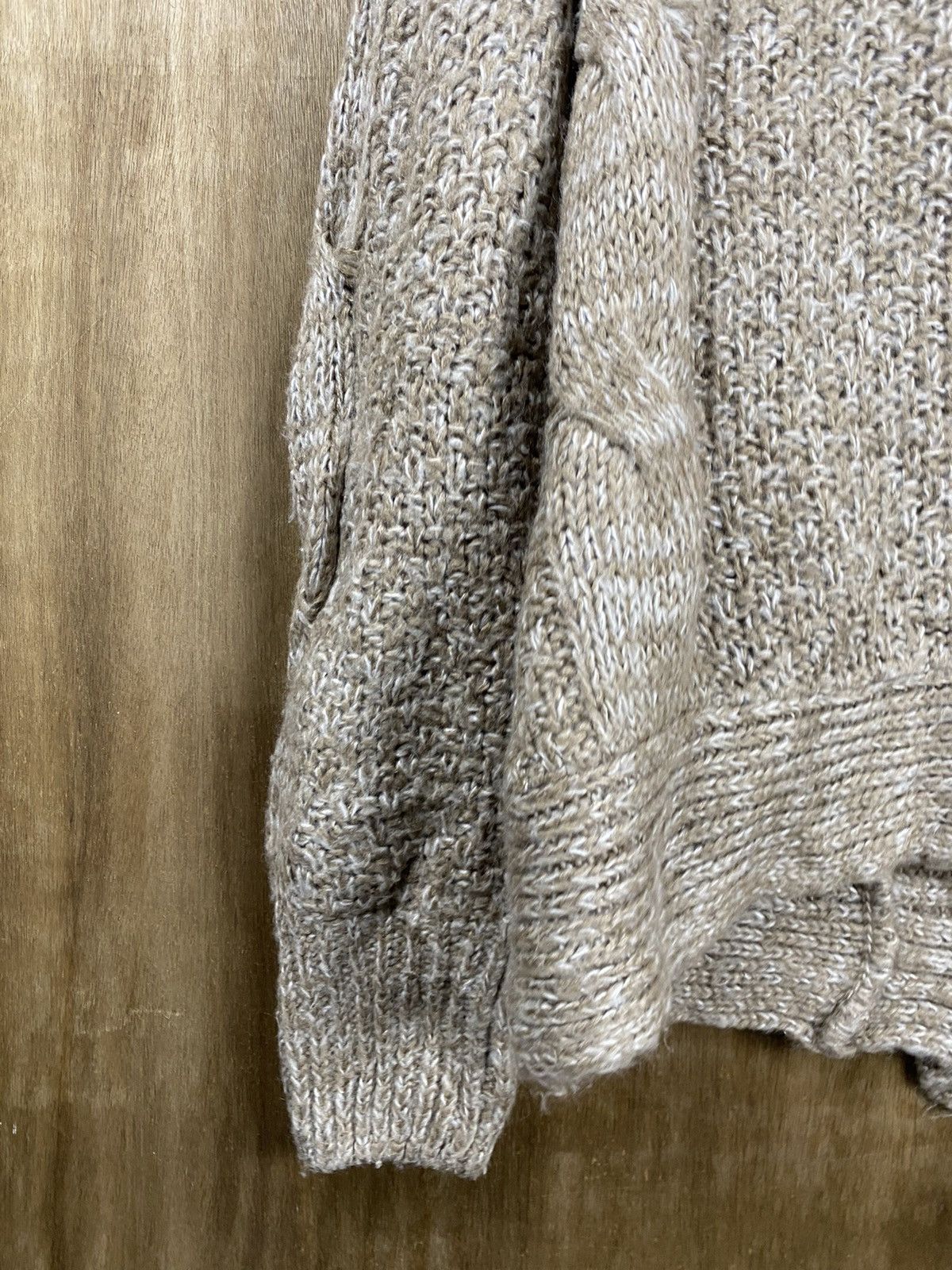 Homespun Knitwear Grl japan brown cardigan Knitwear #Z081 Size US M / EU 48-50 / 2 - 13 Thumbnail