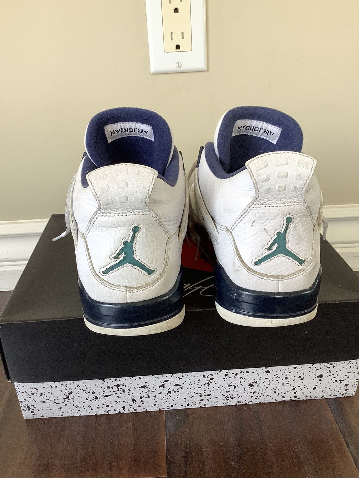 Jordan Brand Air Jordan 4 Retro LS Legend Blue 2015 Size US 11.5 / EU 44-45 - 4 Thumbnail