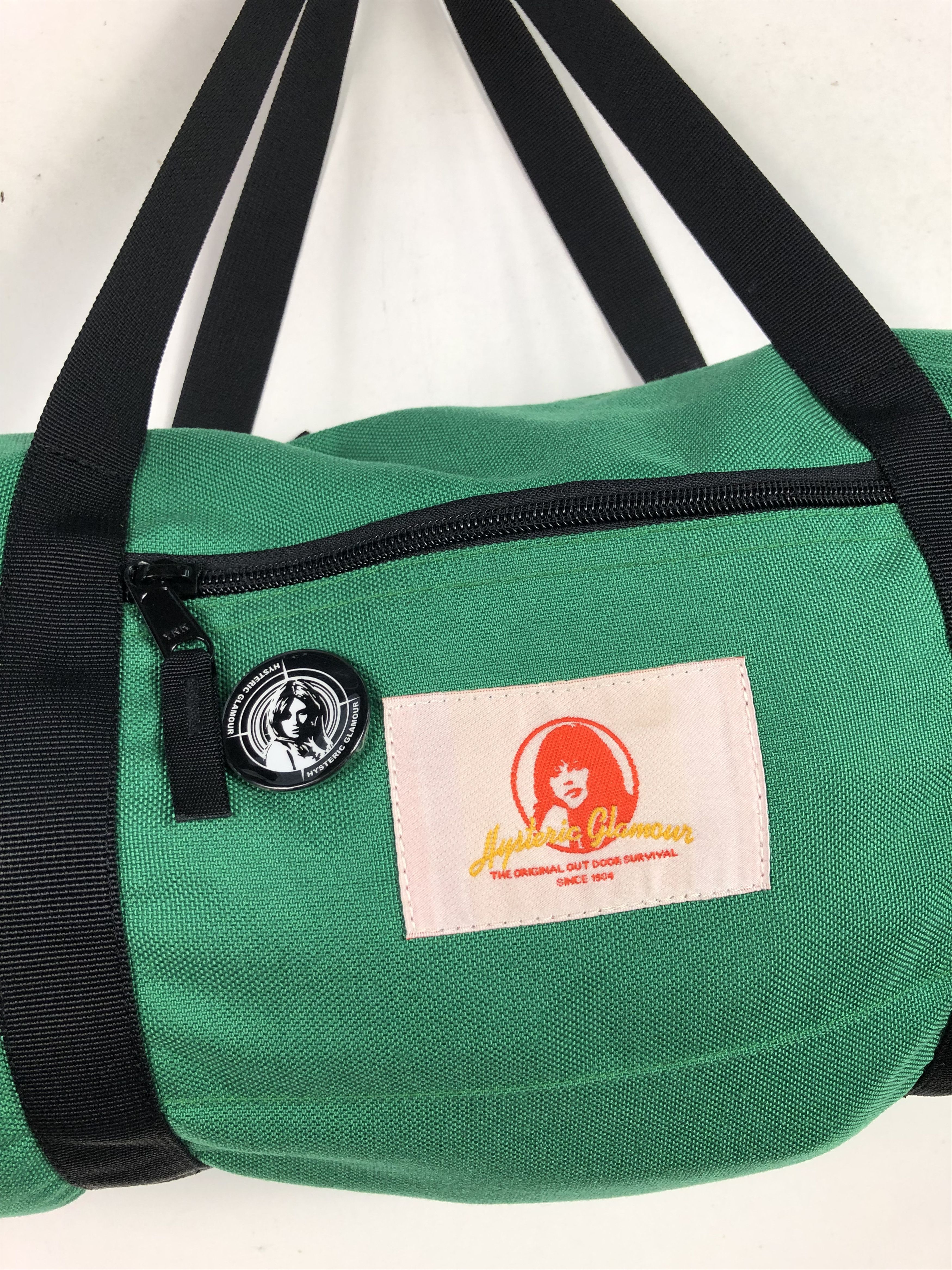 Hysteric Glamour RARE🔥HYSTERIC GLAMOUR GREEN DUFFLE BAG Size ONE SIZE - 4 Thumbnail
