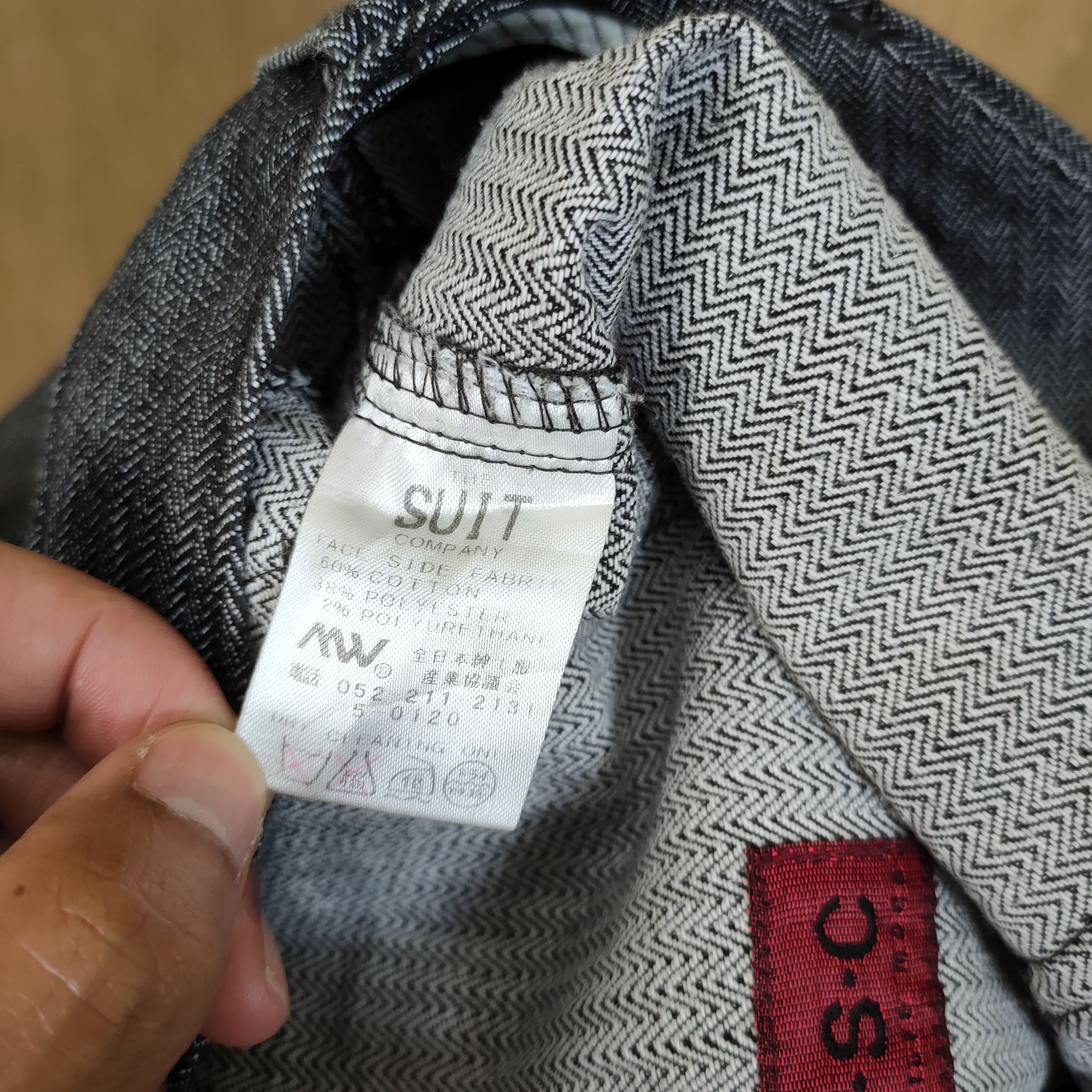 Japanese Brand THE SUIT COMPANY FLARE BUSH PANTS Size US 34 / EU 50 - 10 Thumbnail