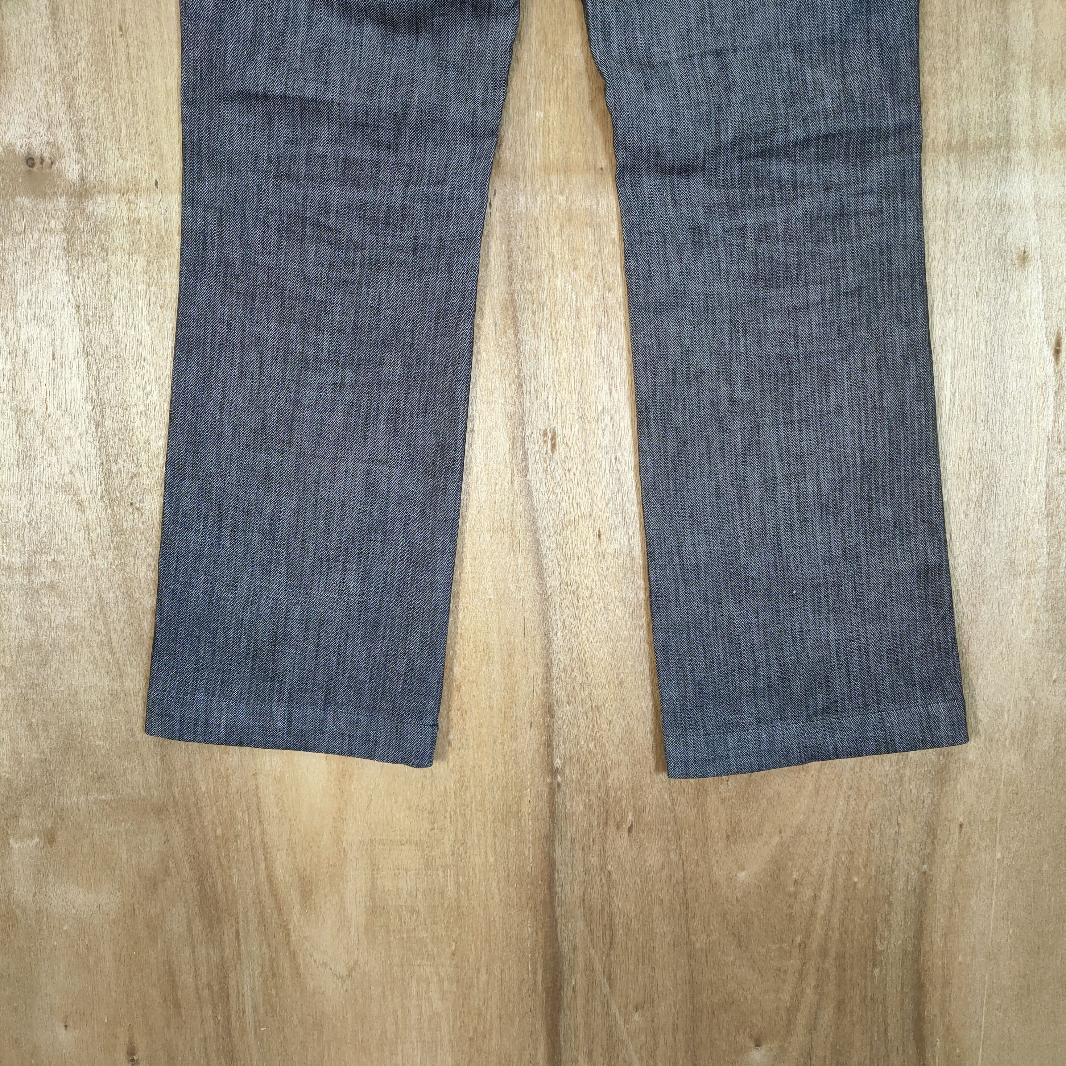 Japanese Brand THE SUIT COMPANY FLARE BUSH PANTS Size US 34 / EU 50 - 6 Thumbnail