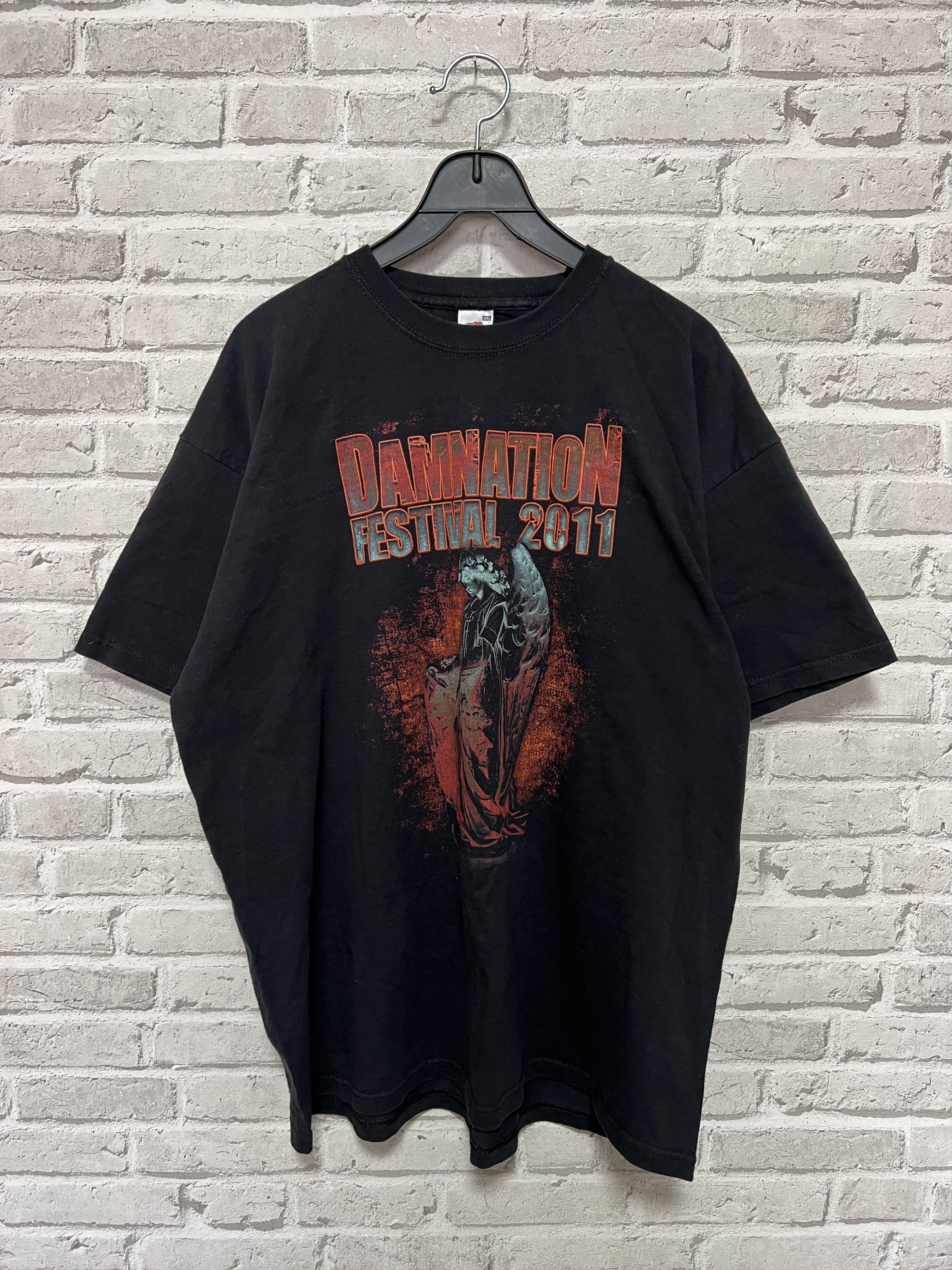 Band Tees Vintage 2011 Damnation Festival Ulver Godflash Evile T-shirt Size US XXL / EU 58 / 5 - 1 Thumbnail