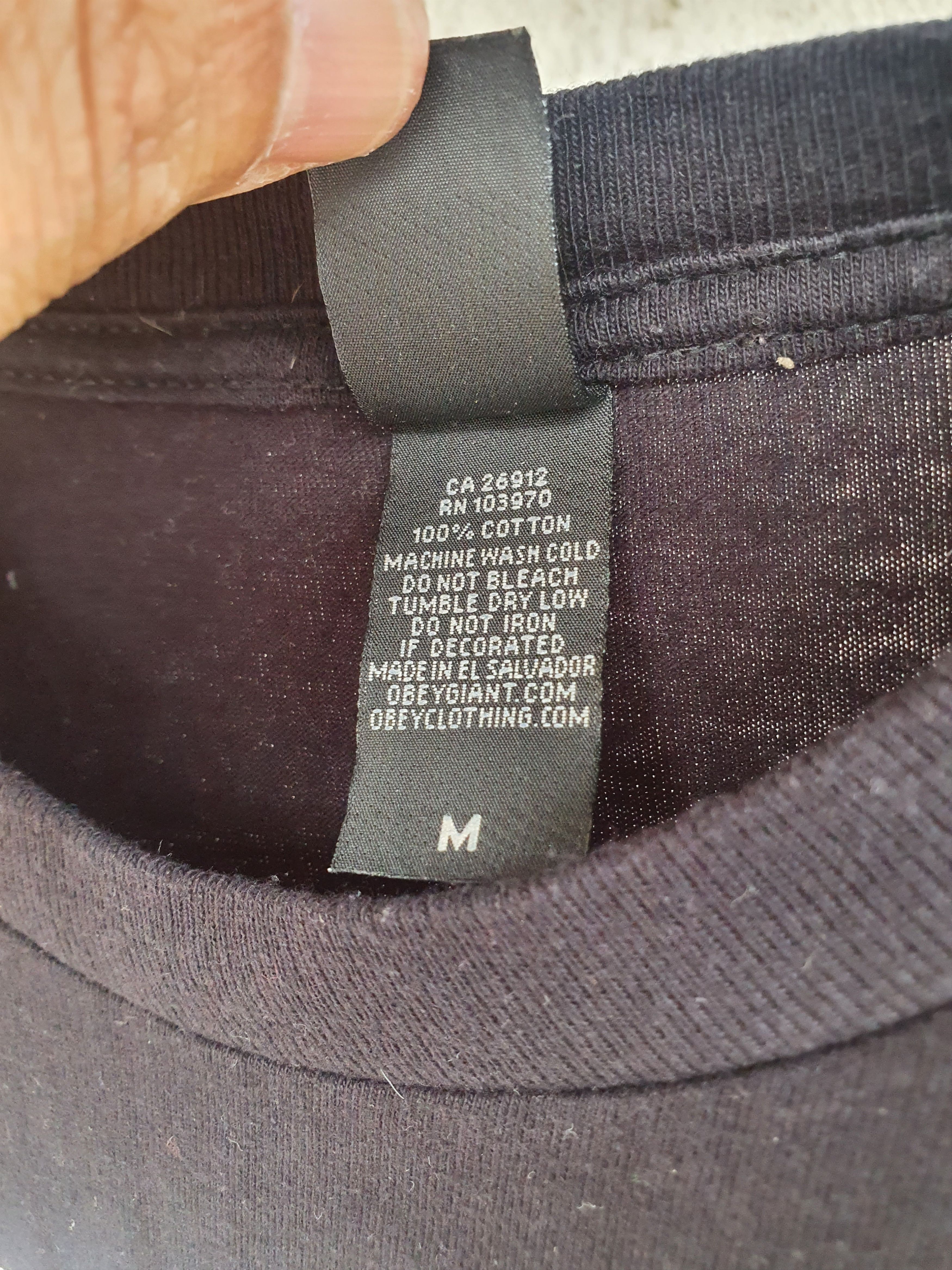 Obey Obey No Justic No Peace SWAG tee,sz M Size US M / EU 48-50 / 2 - 6 Thumbnail
