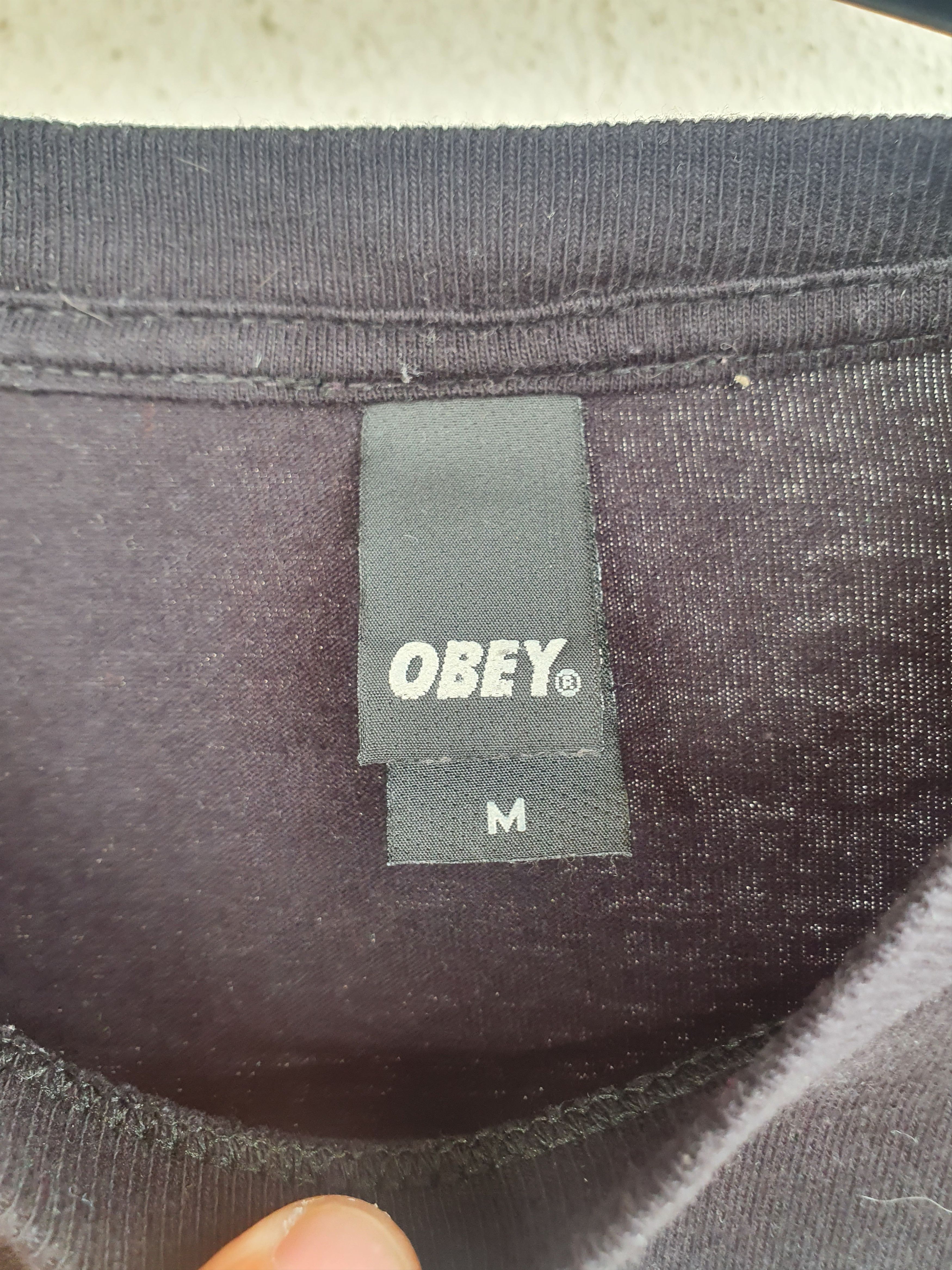 Obey Obey No Justic No Peace SWAG tee,sz M Size US M / EU 48-50 / 2 - 2 Thumbnail