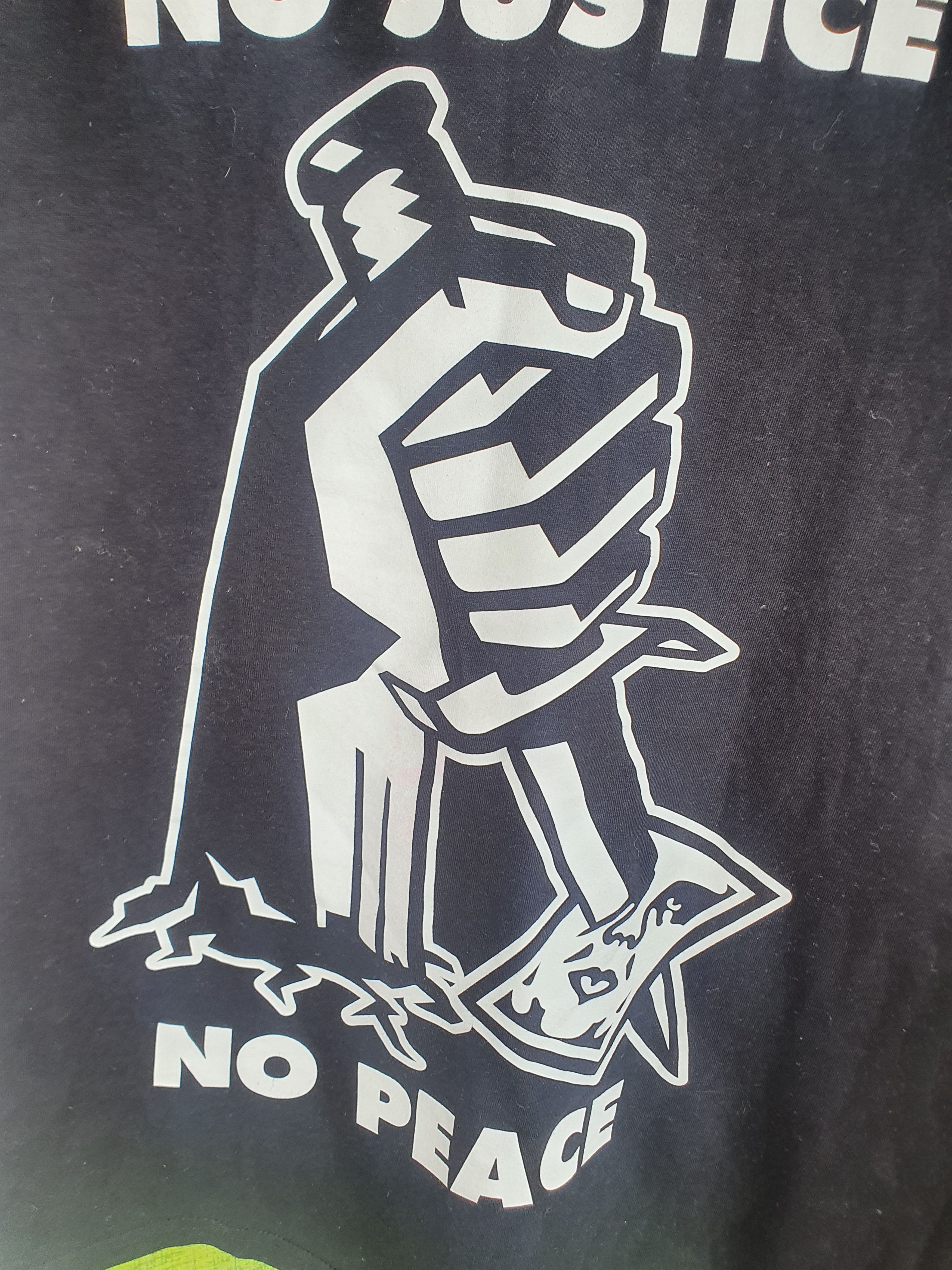 Obey Obey No Justic No Peace SWAG tee,sz M Size US M / EU 48-50 / 2 - 5 Thumbnail