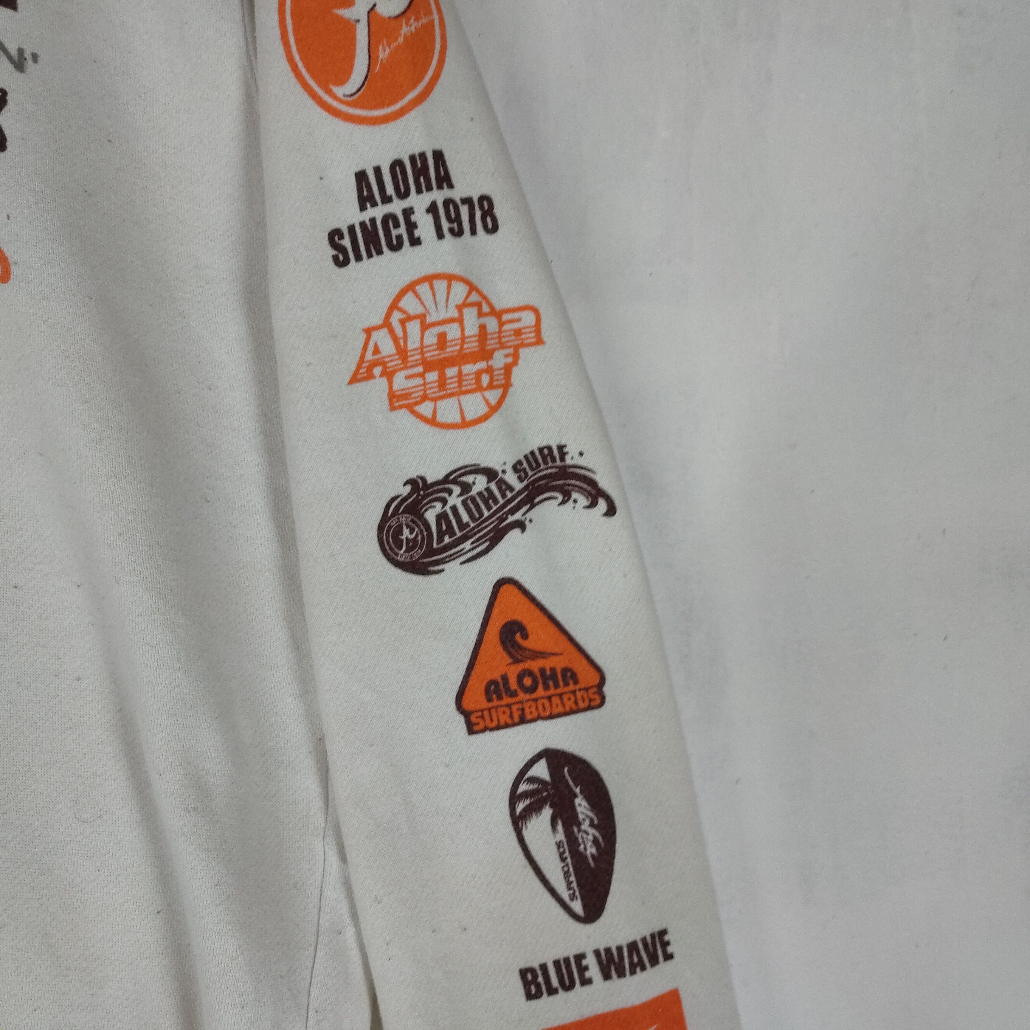 Sun Surf ALOHA SURF AUSTRALIA Big Printed Sleeve Logo Sweatshirt Size US M / EU 48-50 / 2 - 3 Thumbnail