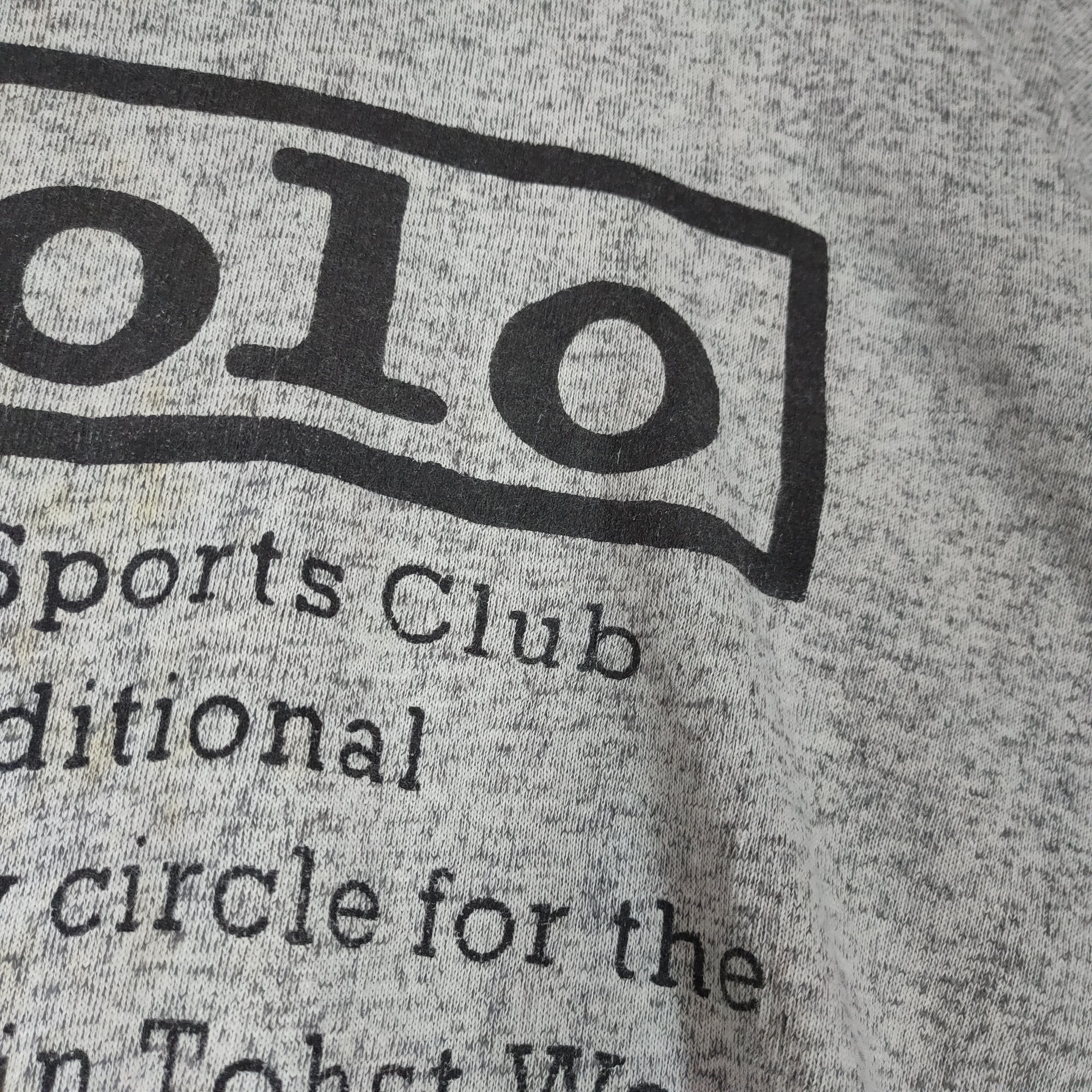 Beverly Hills Polo Club POLO BIG LOGO Printed Light Knit Pullover Jumper Sweatshirt Size US M / EU 48-50 / 2 - 2 Thumbnail