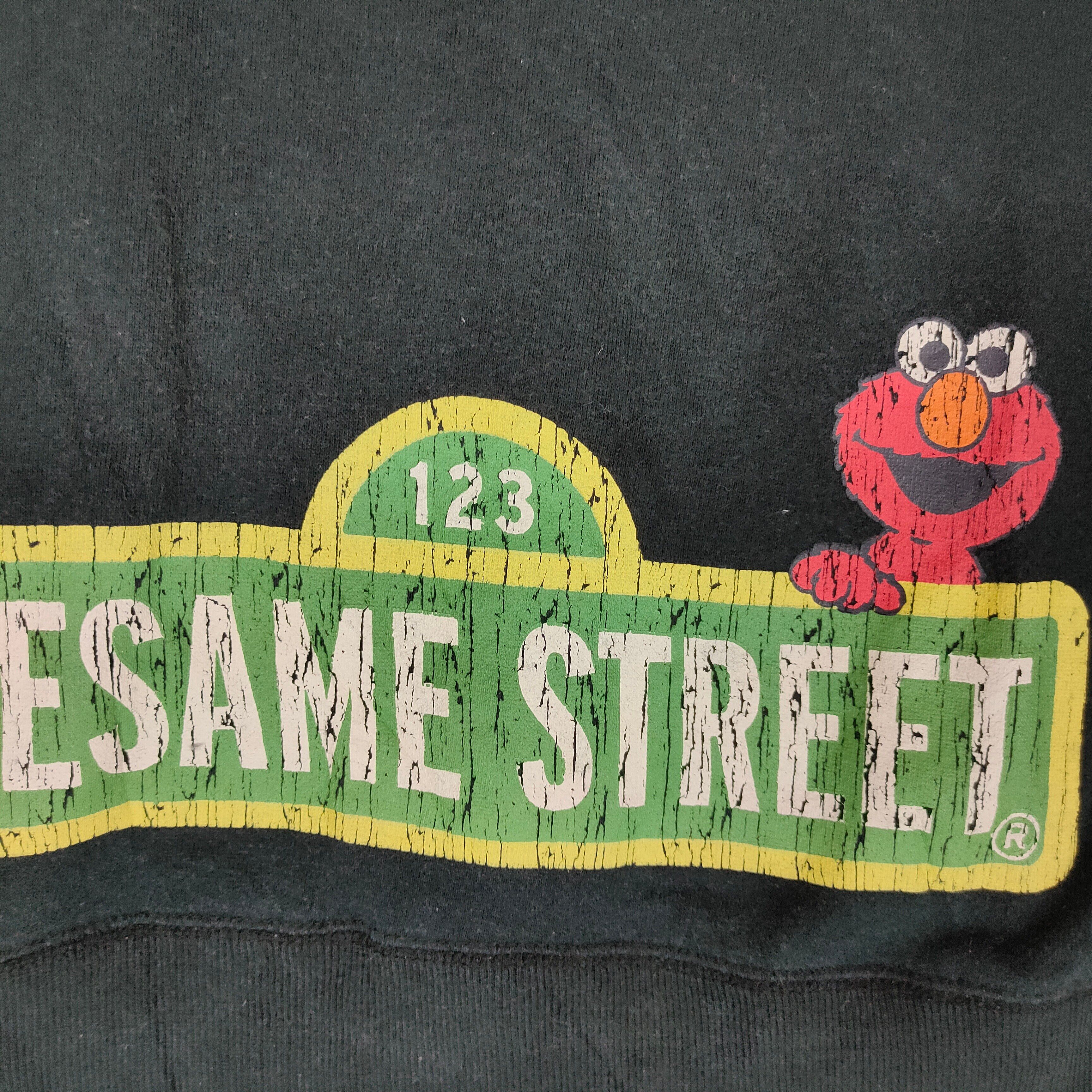 Vintage Vintage SESAME STREET Elmo Character Hoodie Sweatshirt Size US M / EU 48-50 / 2 - 8 Thumbnail