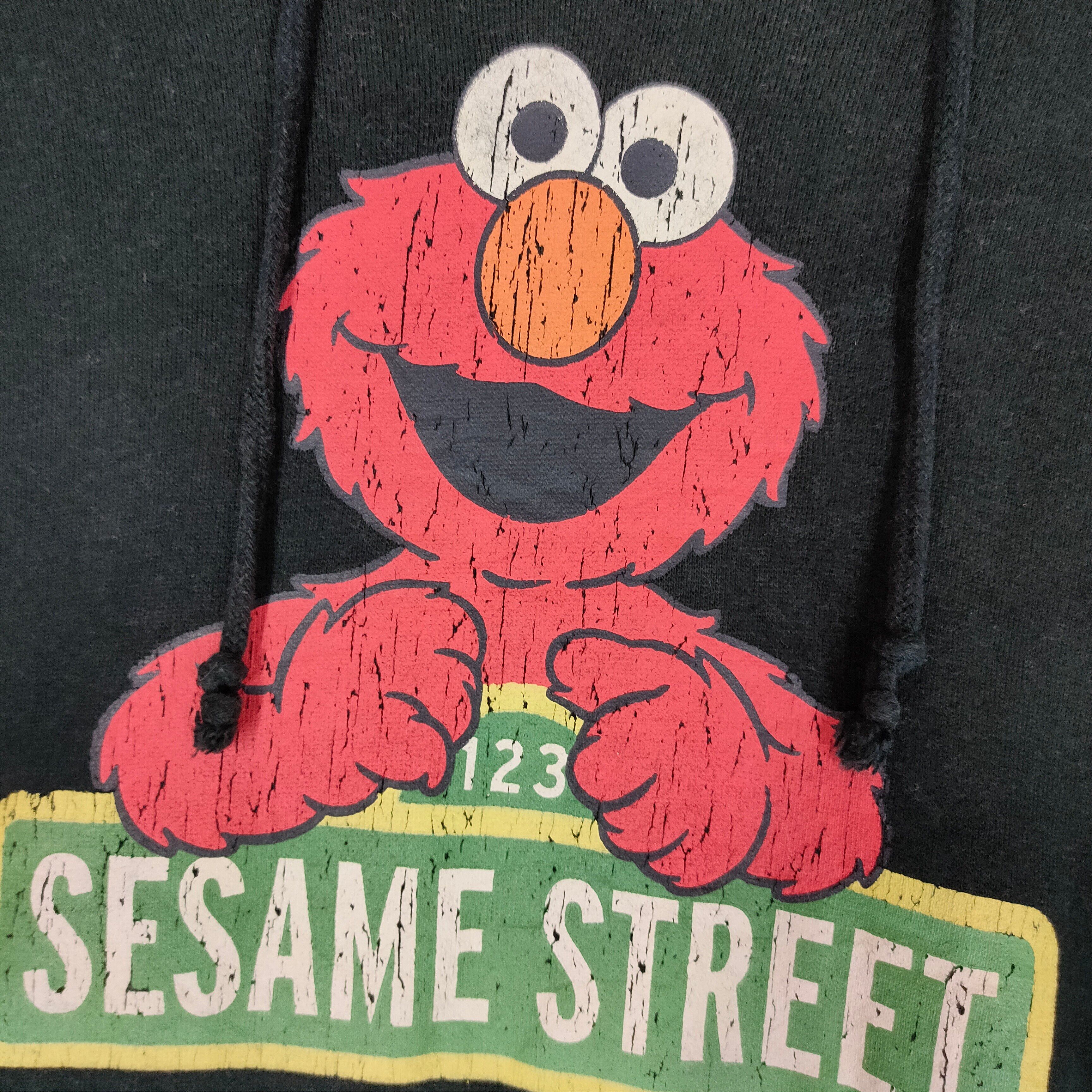 Vintage Vintage SESAME STREET Elmo Character Hoodie Sweatshirt Size US M / EU 48-50 / 2 - 2 Preview