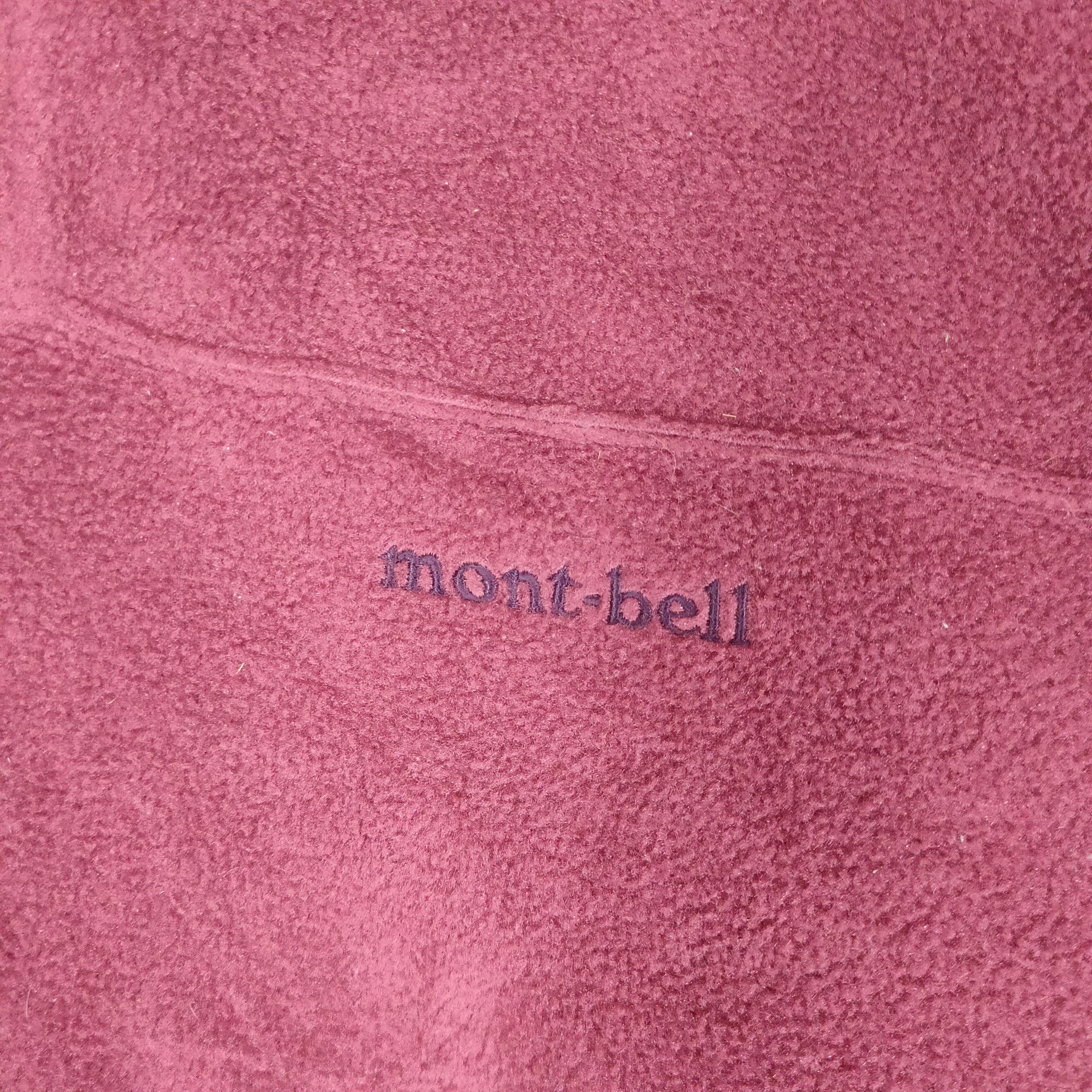 Montbell MONTBELL Embroidery Spellout Half Zipper Fleece Size US M / EU 48-50 / 2 - 2 Thumbnail