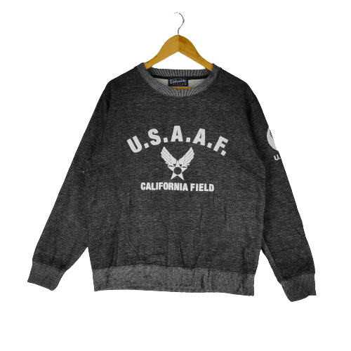 image of US Air Force U.s.a.a.f Us Army Air Forces Big Printed Sweatshirt, Men's (Size Medium)