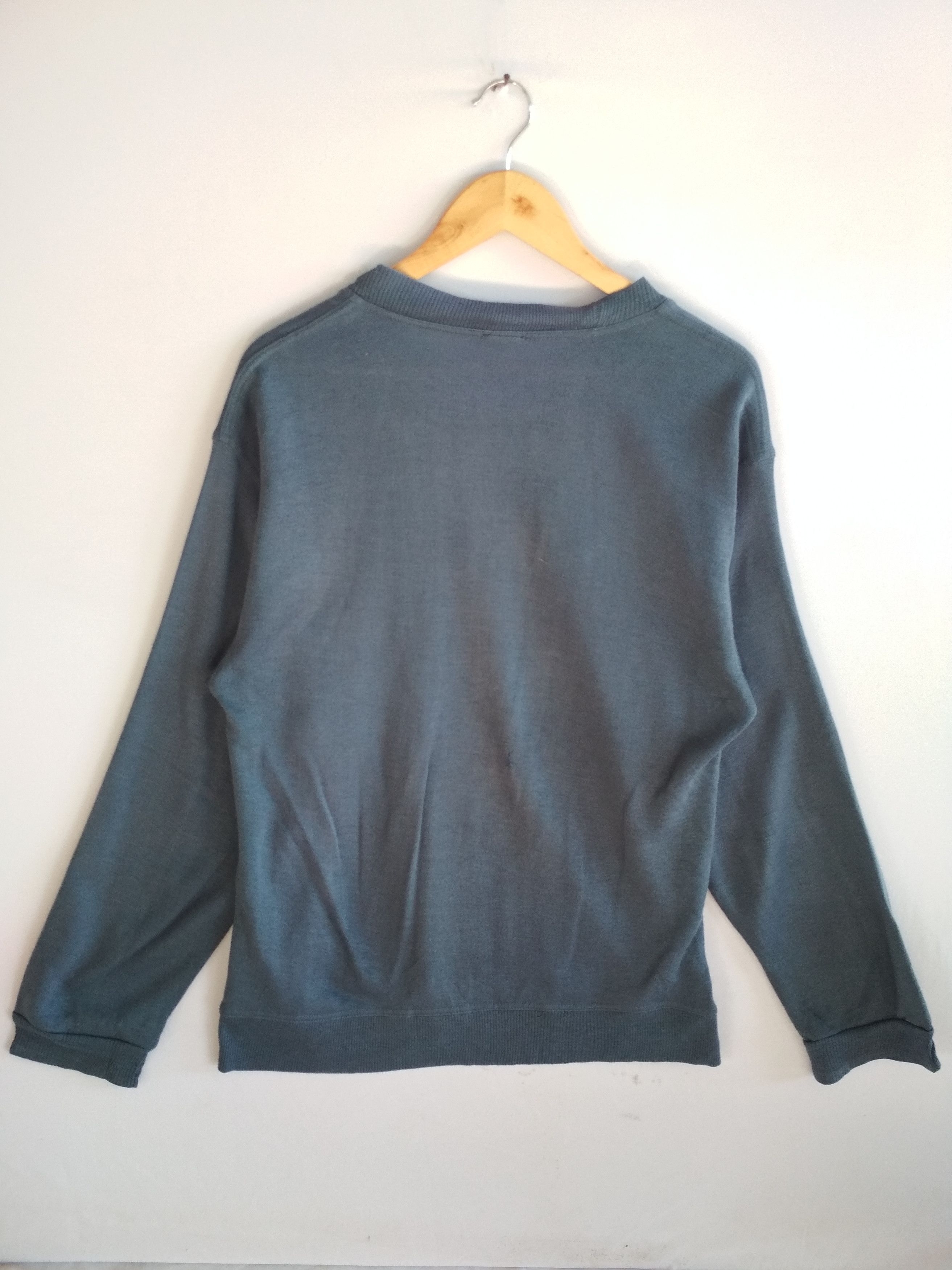 Japanese Brand × Nike × Vintage NIKE VINTAGE 90s BIG SWOOSH SOFT MATERIAL SWEATSHIRT Size US M / EU 48-50 / 2 - 4 Thumbnail