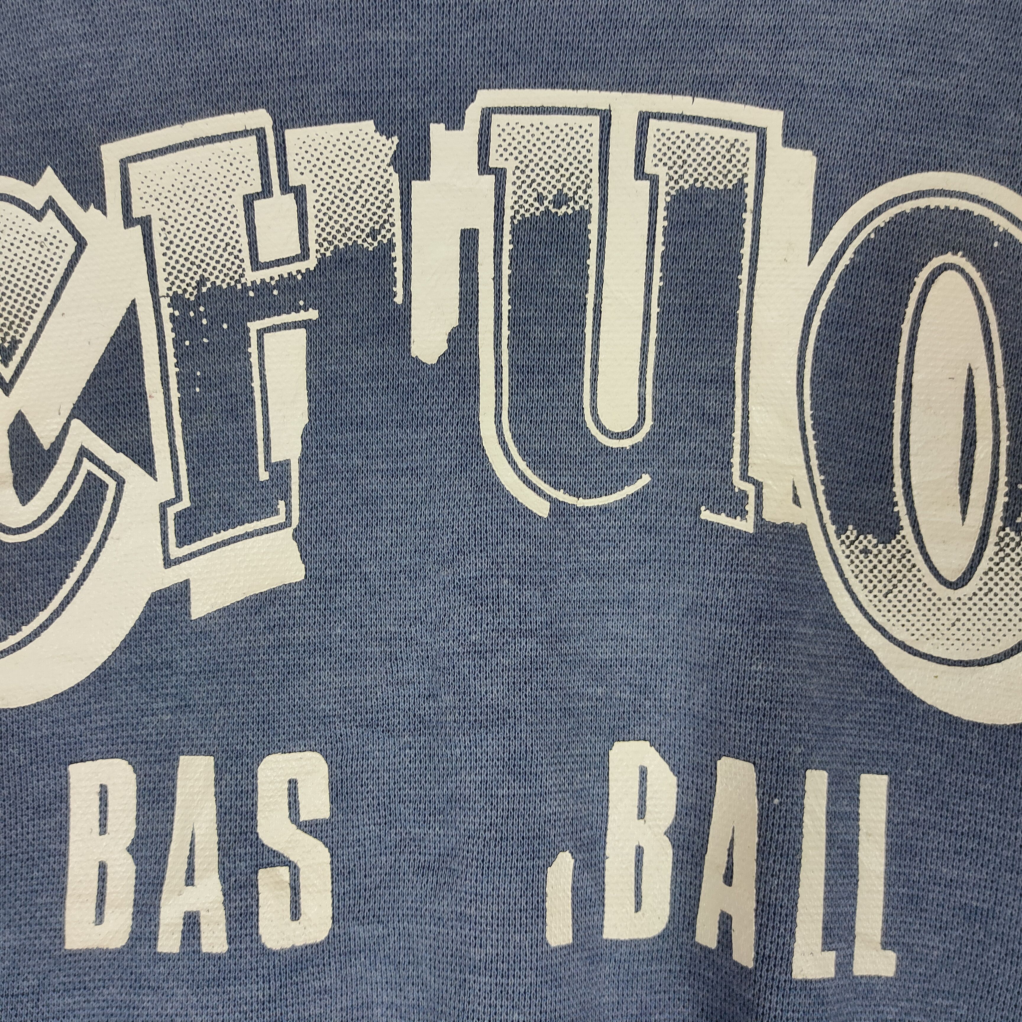Champion × Vintage Vintage CHUO BASEBALL CHAMPION Spell Out Baggy Sweatshirt Size US L / EU 52-54 / 3 - 2 Thumbnail