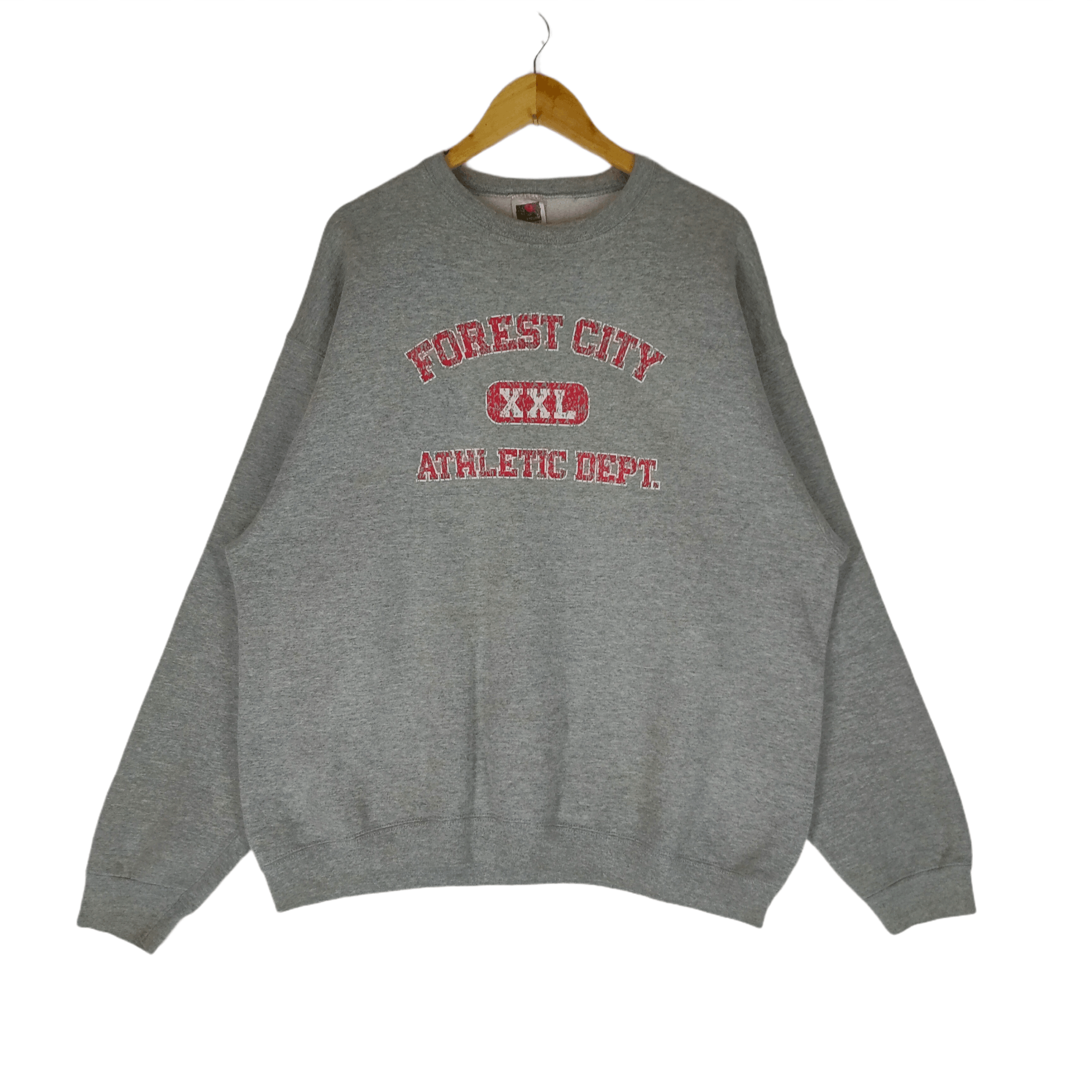 Vintage FOREST CITY Big Logo Big Man Size Sweatshirt
