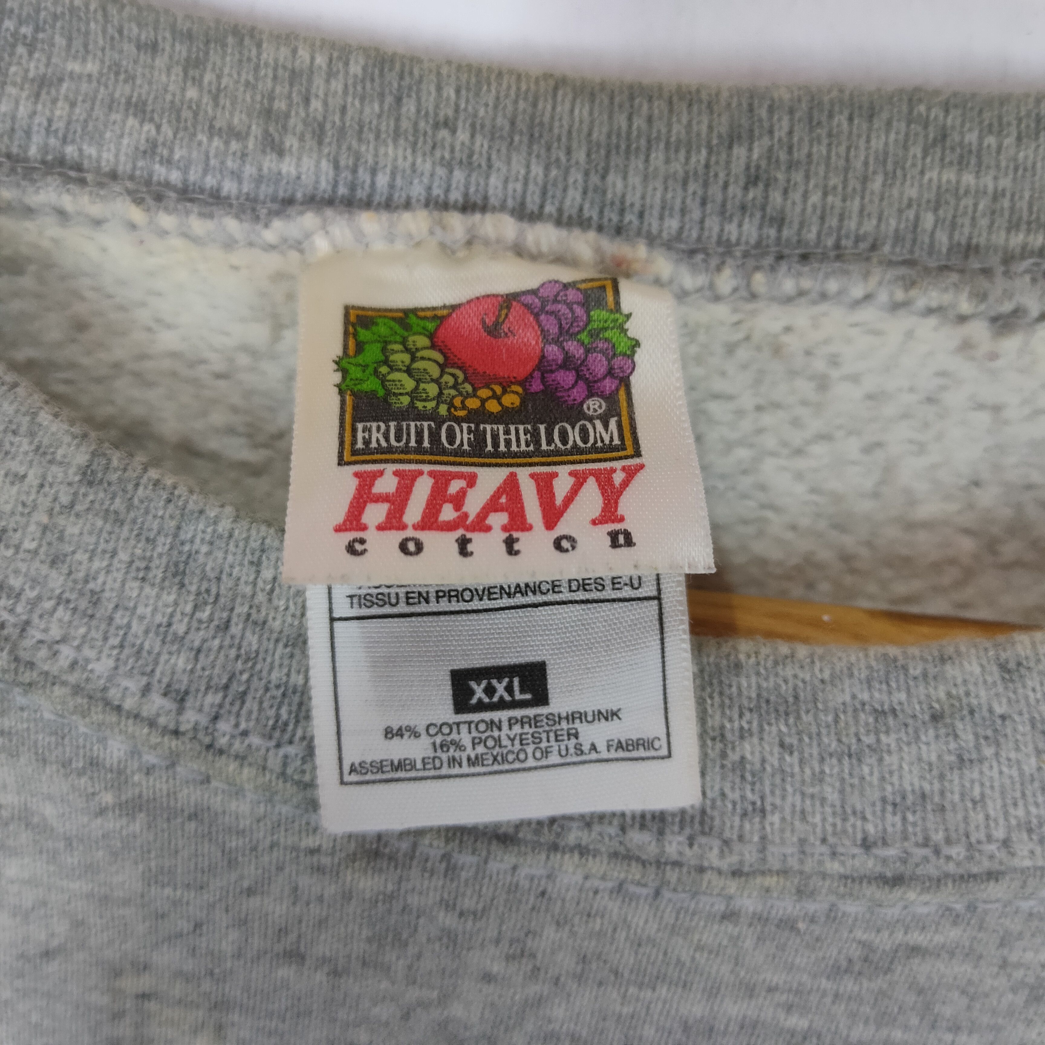 Fruit Of The Loom Vintage FOREST CITY Big Logo Big Man Size Sweatshirt Size US XXL / EU 58 / 5 - 3 Thumbnail