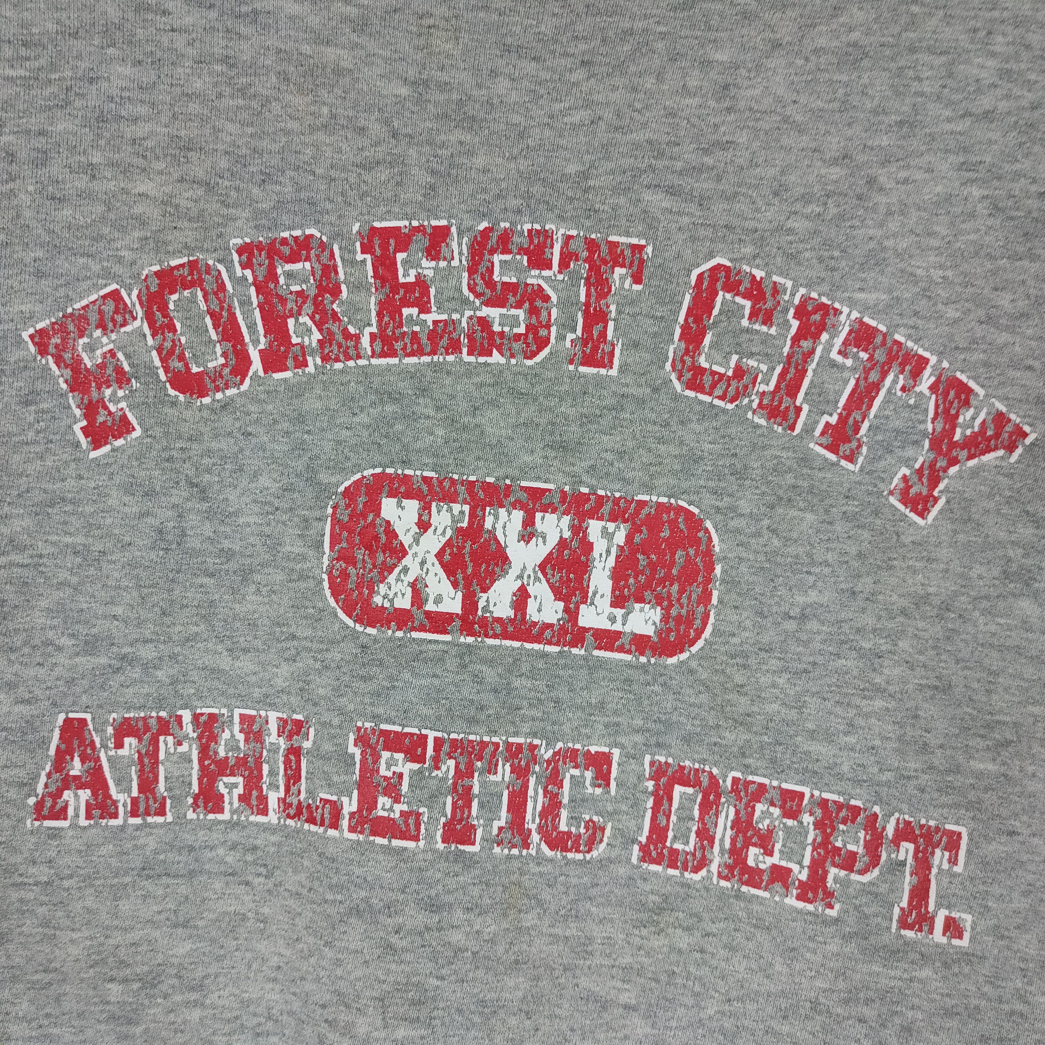 Fruit Of The Loom Vintage FOREST CITY Big Logo Big Man Size Sweatshirt Size US XXL / EU 58 / 5 - 2 Thumbnail