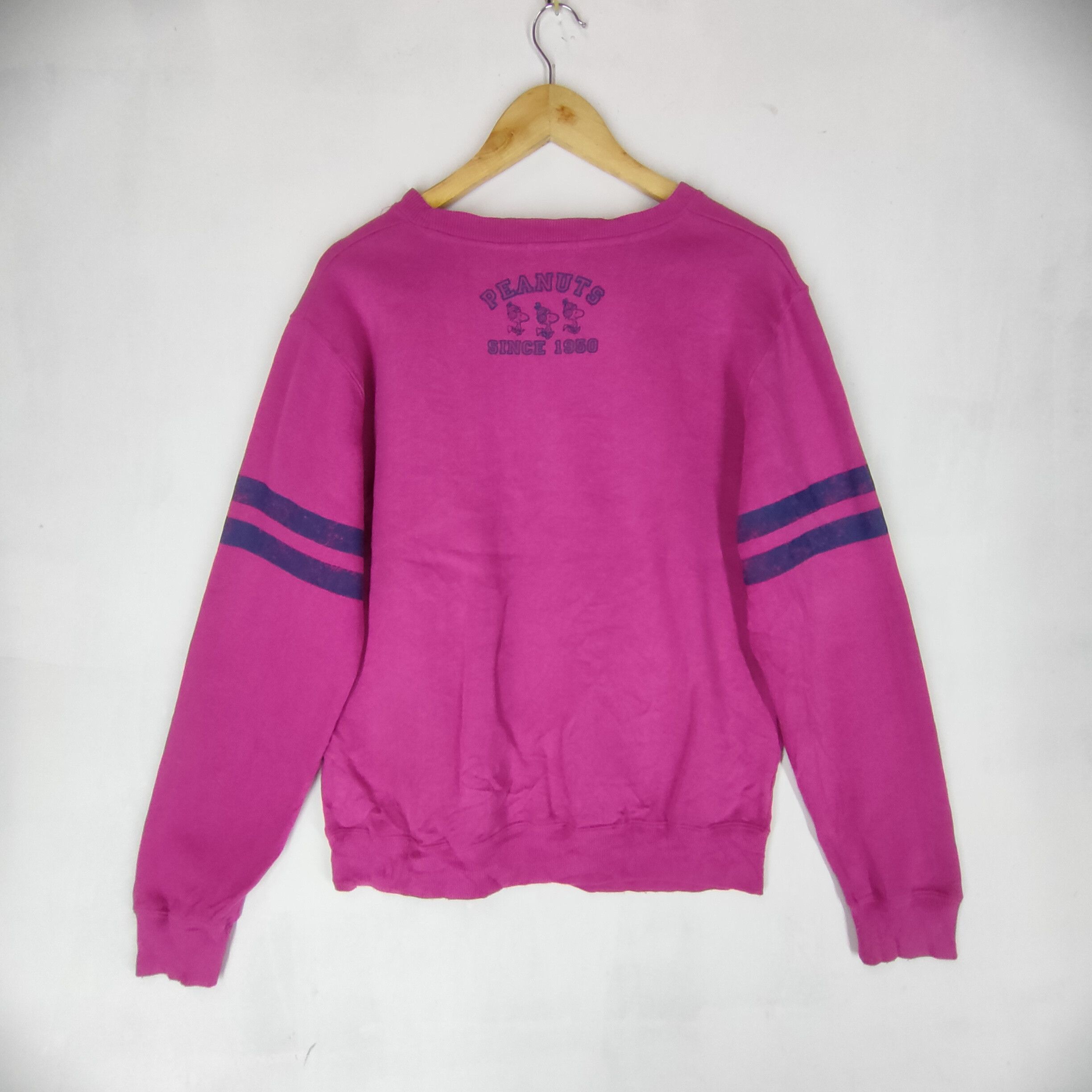 Peanuts SNOPPY PEANUTS Big Logo Cartoon M Size Sweatshirt Size US M / EU 48-50 / 2 - 6 Thumbnail