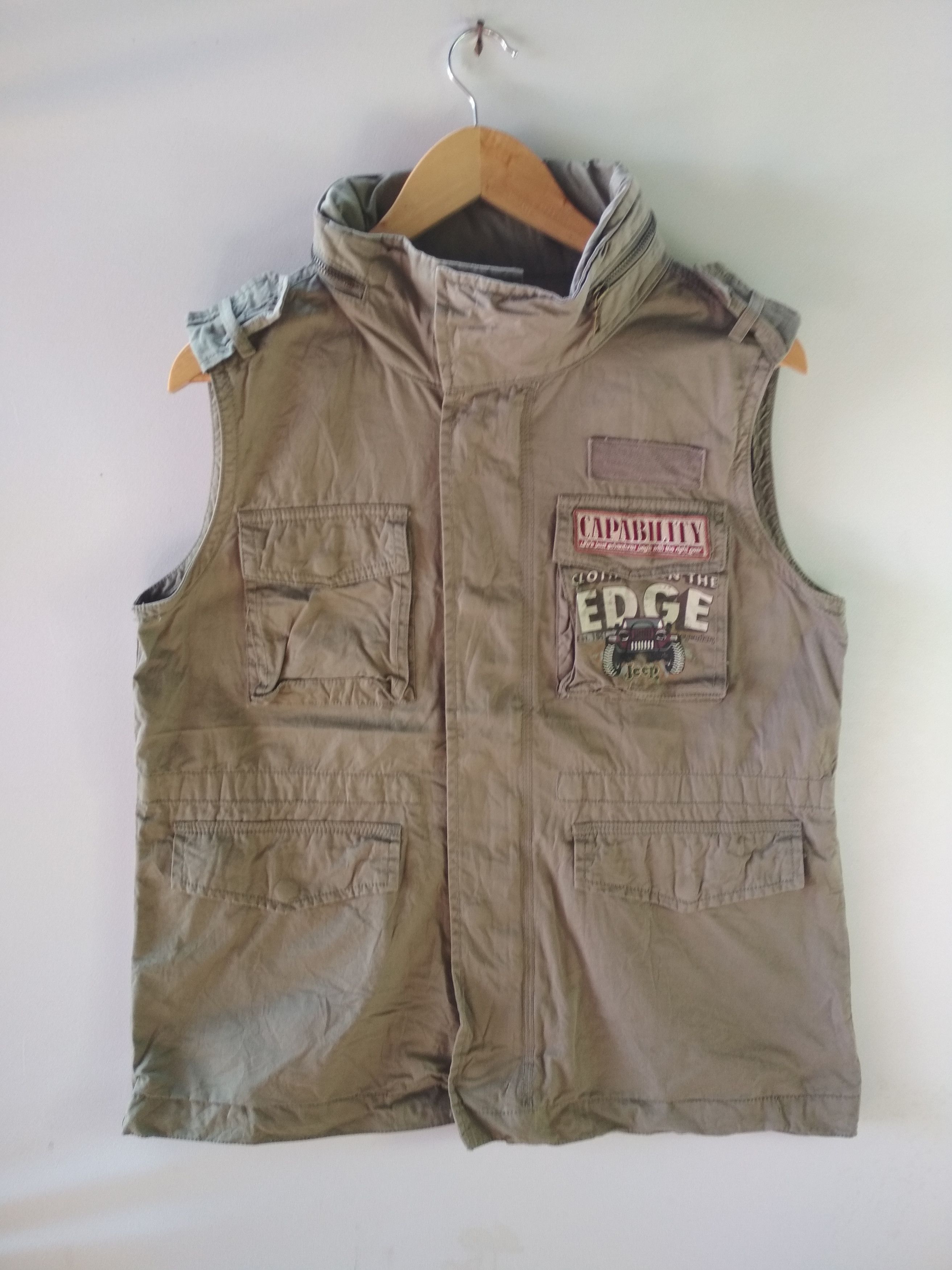 Jeep JEEP VEST HOODIE KHAKIS ADVENTURE TEAM Size US M / EU 48-50 / 2 - 1 Thumbnail