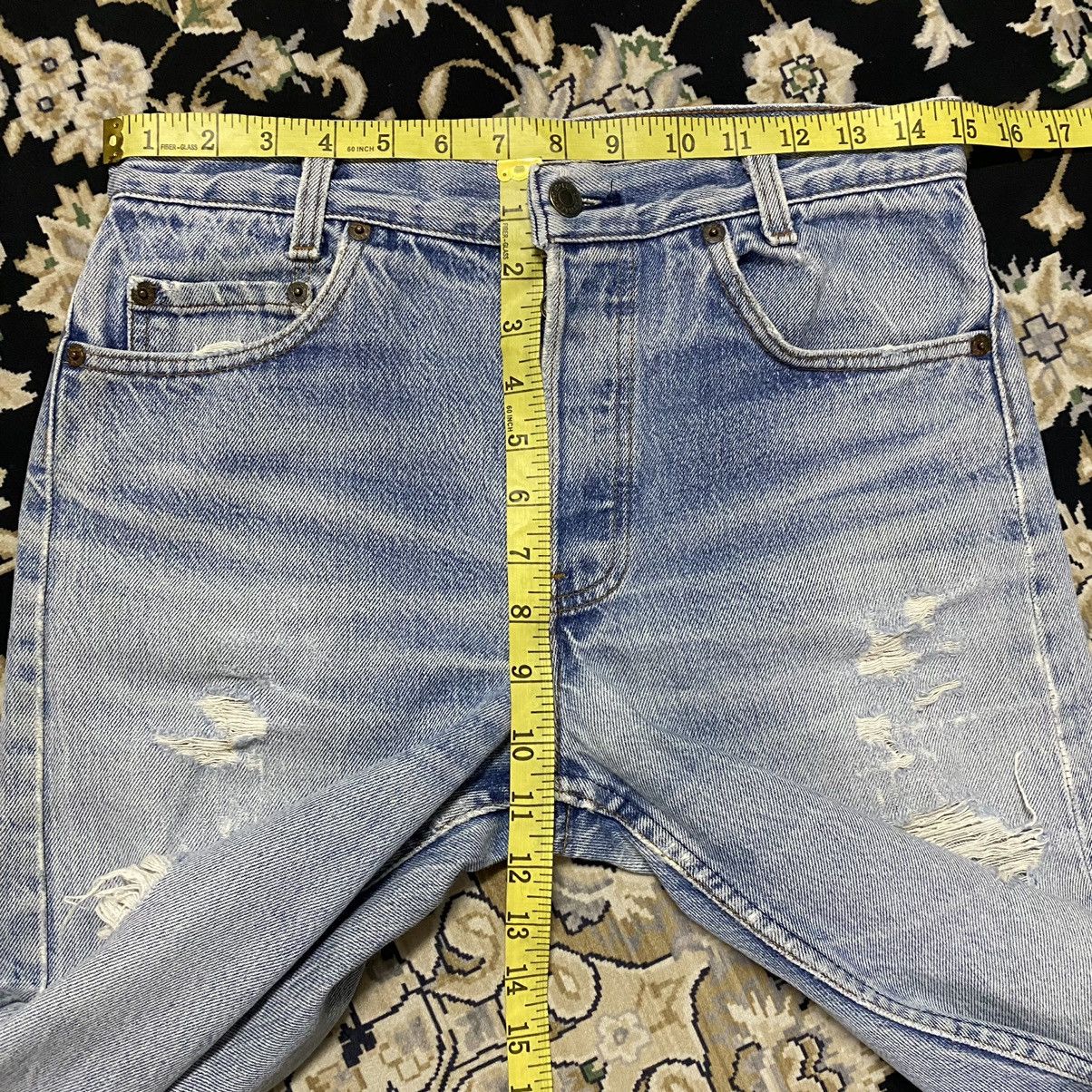 Levi's Vintage 80s Levis 501 Grunge Jeans 30x31 Made in USA Size US 30 / EU 46 - 18 Thumbnail