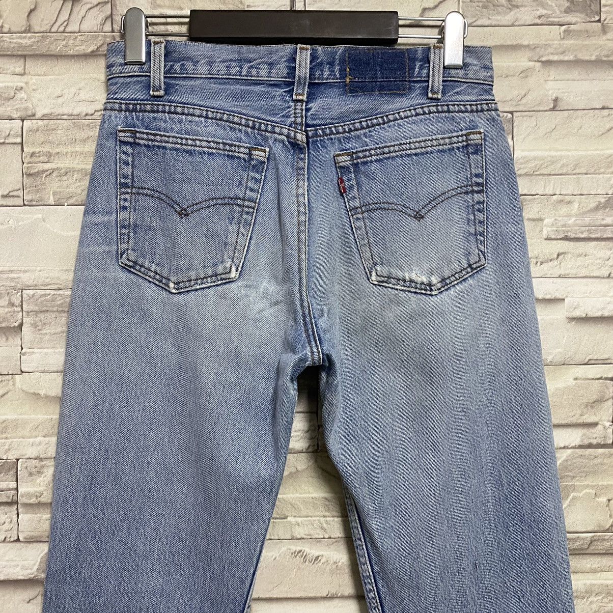 Levi's Vintage 80s Levis 501 Grunge Jeans 30x31 Made in USA Size US 30 / EU 46 - 11 Thumbnail