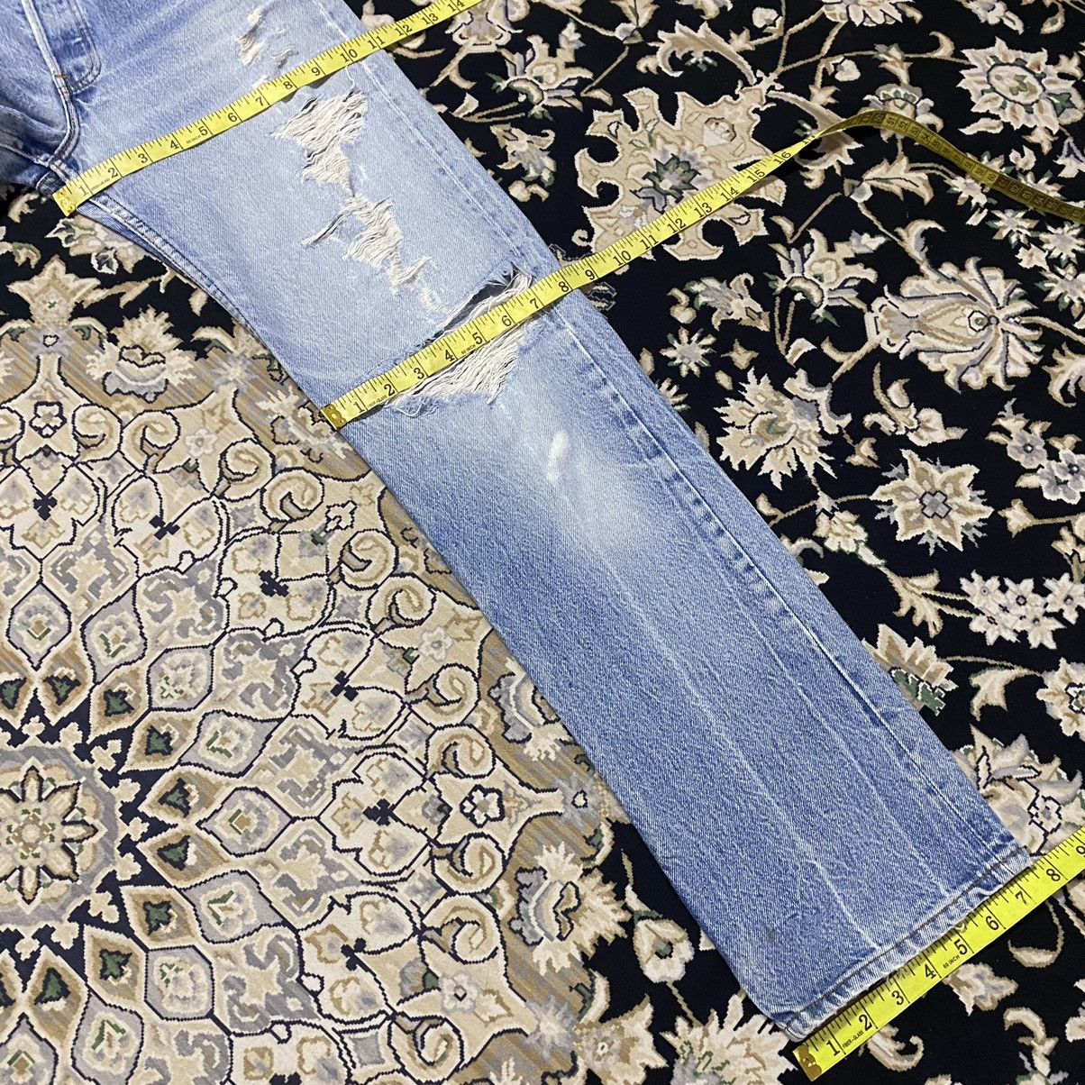 Levi's Vintage 80s Levis 501 Grunge Jeans 30x31 Made in USA Size US 30 / EU 46 - 20 Thumbnail