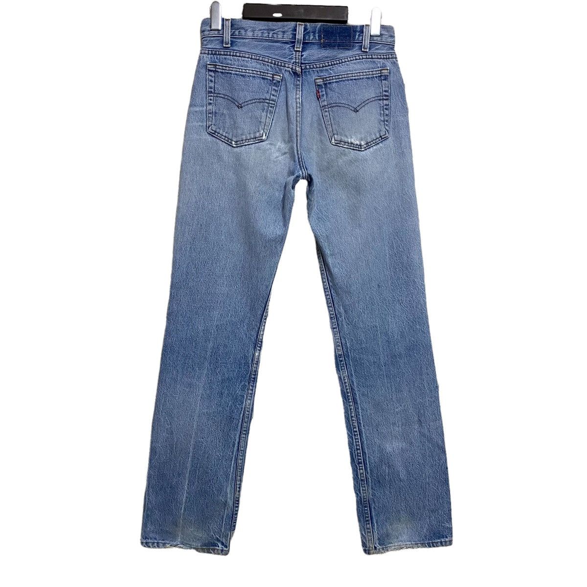 Levi's Vintage 80s Levis 501 Grunge Jeans 30x31 Made in USA Size US 30 / EU 46 - 2 Thumbnail