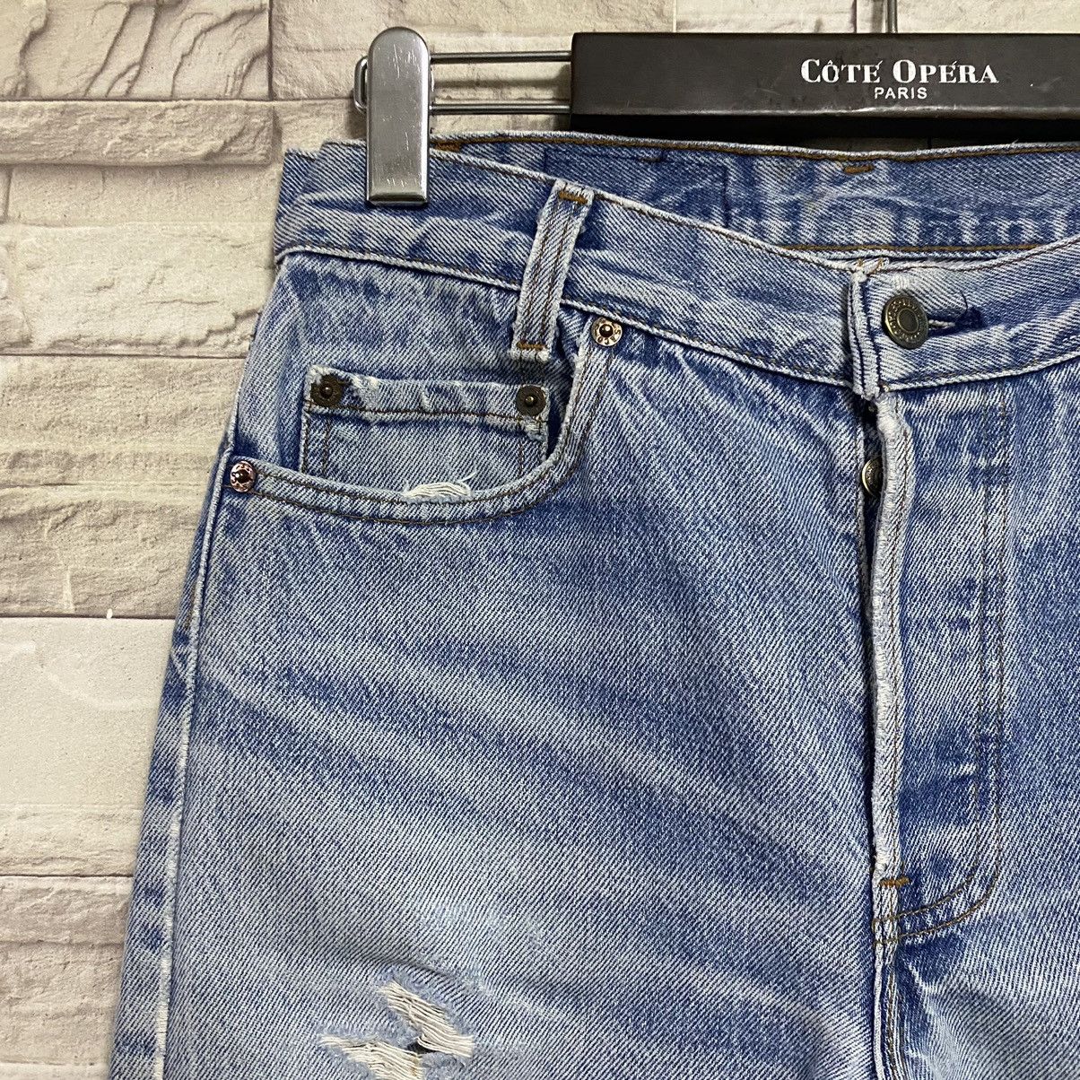 Levi's Vintage 80s Levis 501 Grunge Jeans 30x31 Made in USA Size US 30 / EU 46 - 6 Thumbnail