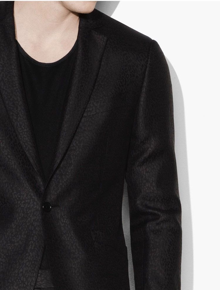 John Varvatos Leopard jacquard jacket. 50 Size US M / EU 48-50 / 2 - 4 Thumbnail