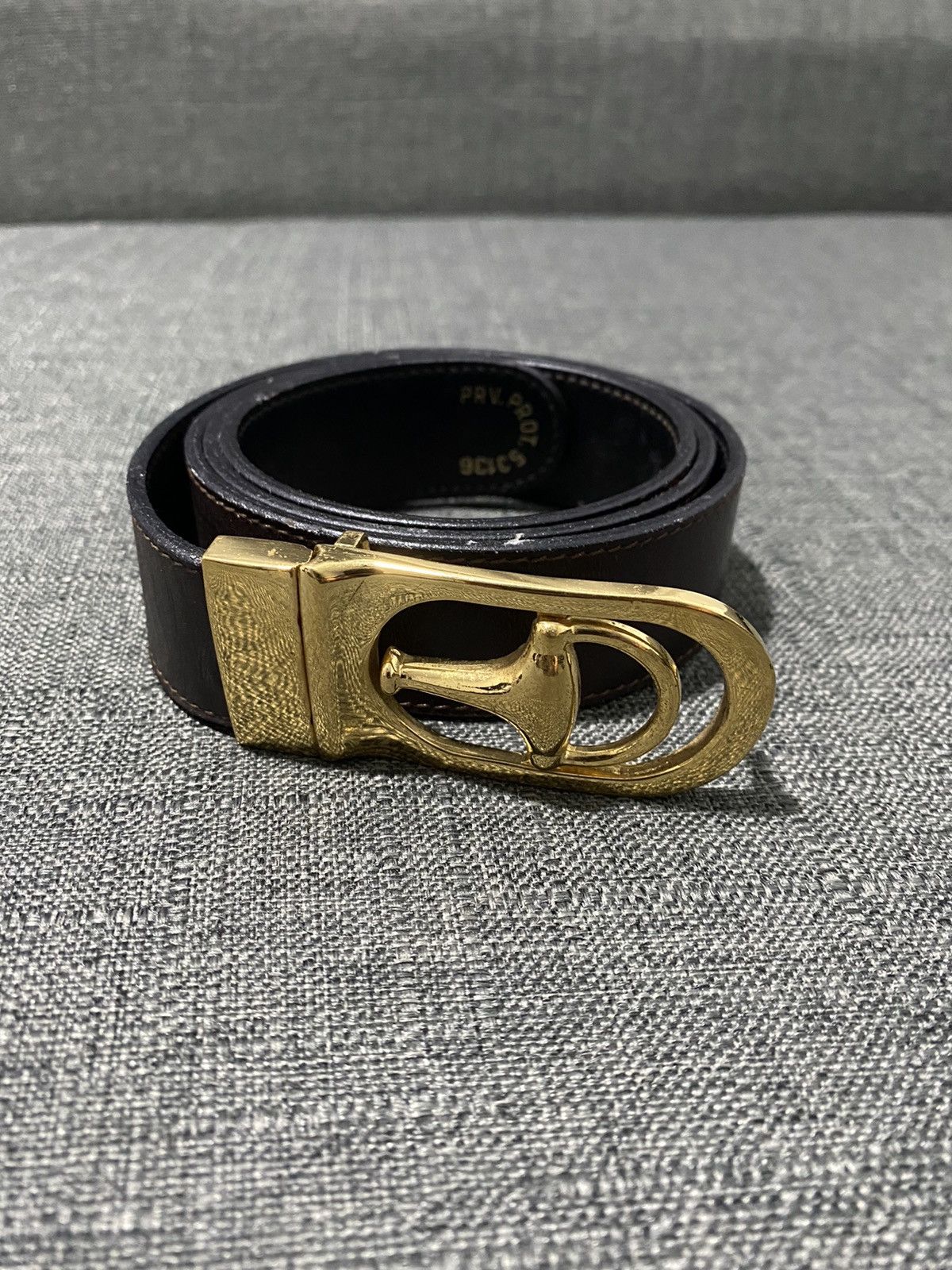 Gucci Vintage Gucci italy Mod Brev leather Belt | Grailed