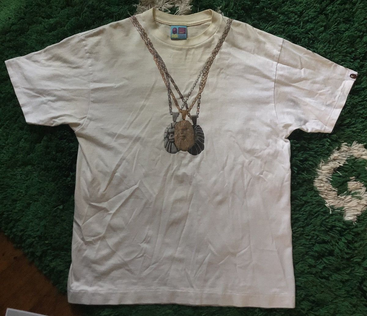 BAPE x Nigo x Jacob & Co. 2006 Bapehead Chain Tee