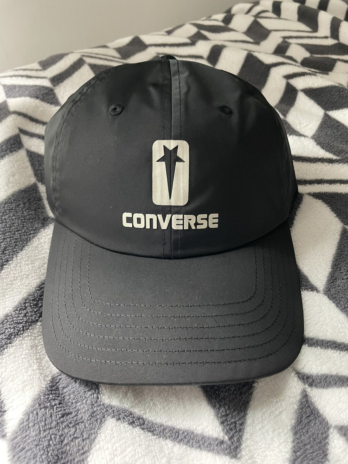 New Rick Owens DRKSHDW X Converse Dad buy logo cap black