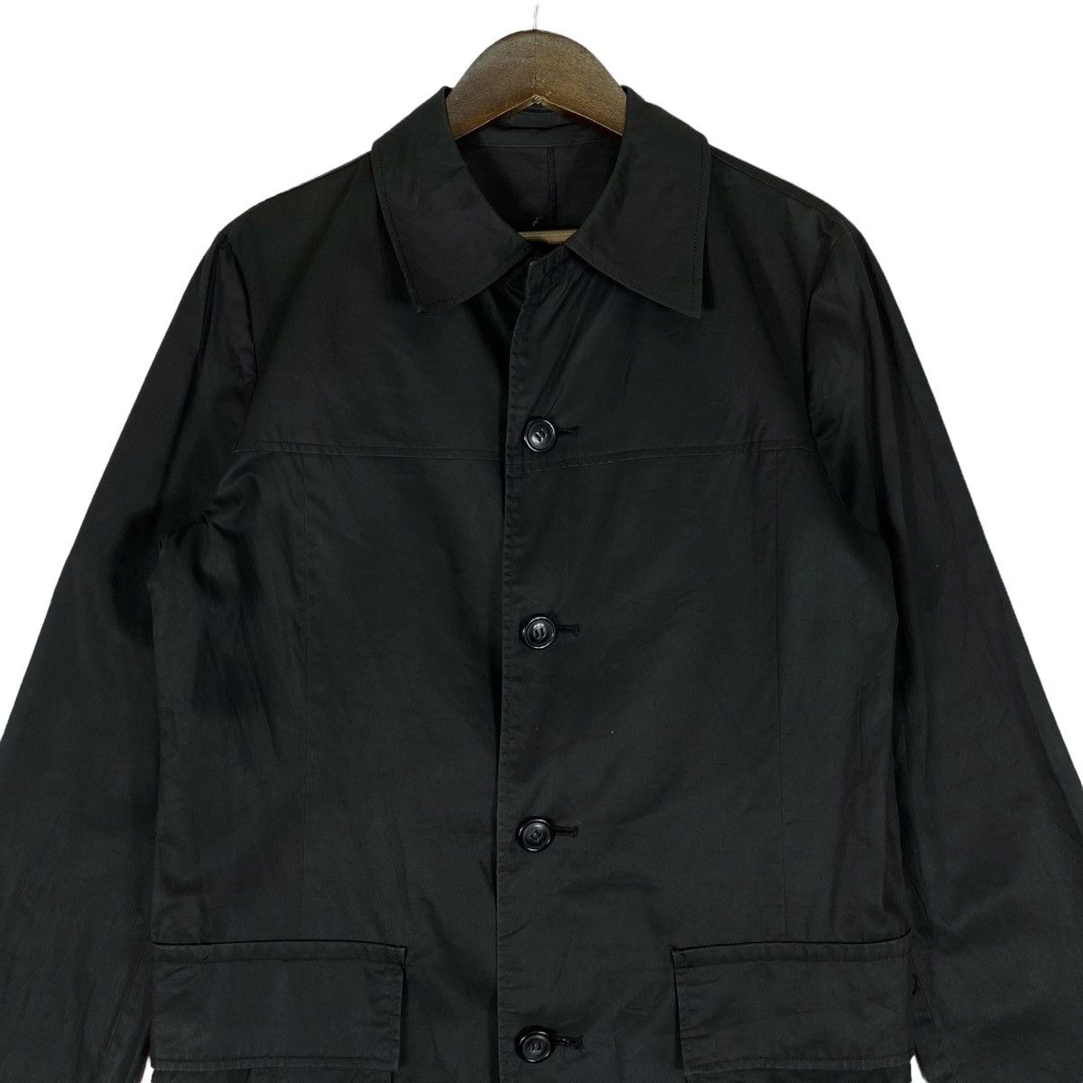 Designer × Issey Miyake I.S. Sunao Kuwahara Long Coat Jacket Size M / US 6-8 / IT 42-44 - 3 Thumbnail