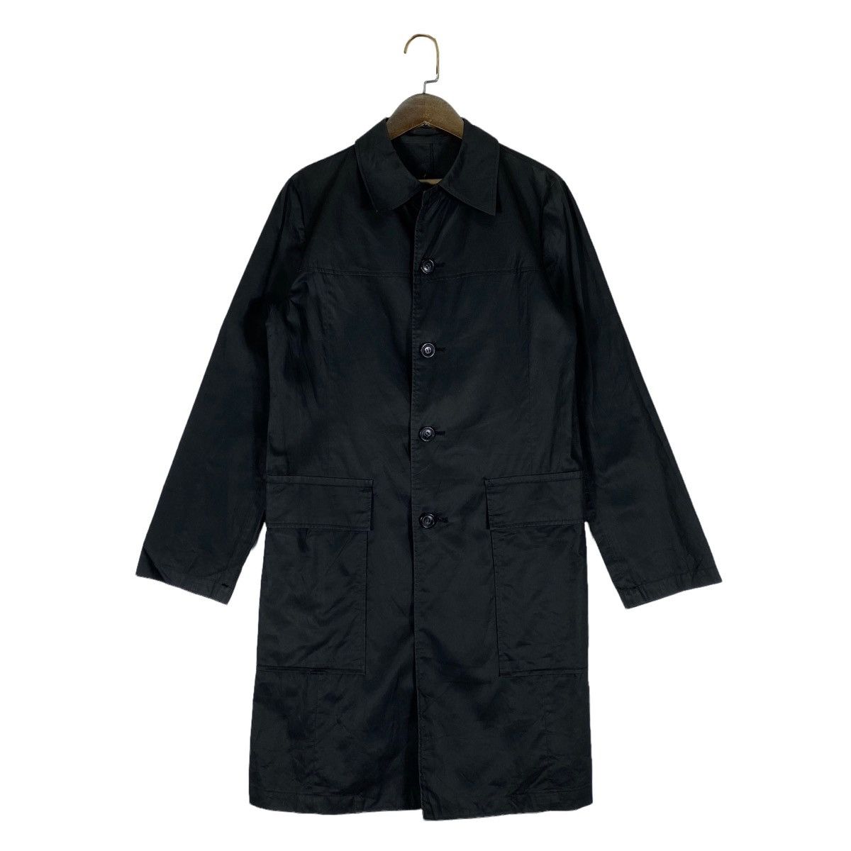 Designer × Issey Miyake I.S. Sunao Kuwahara Long Coat Jacket Size M / US 6-8 / IT 42-44 - 6 Thumbnail