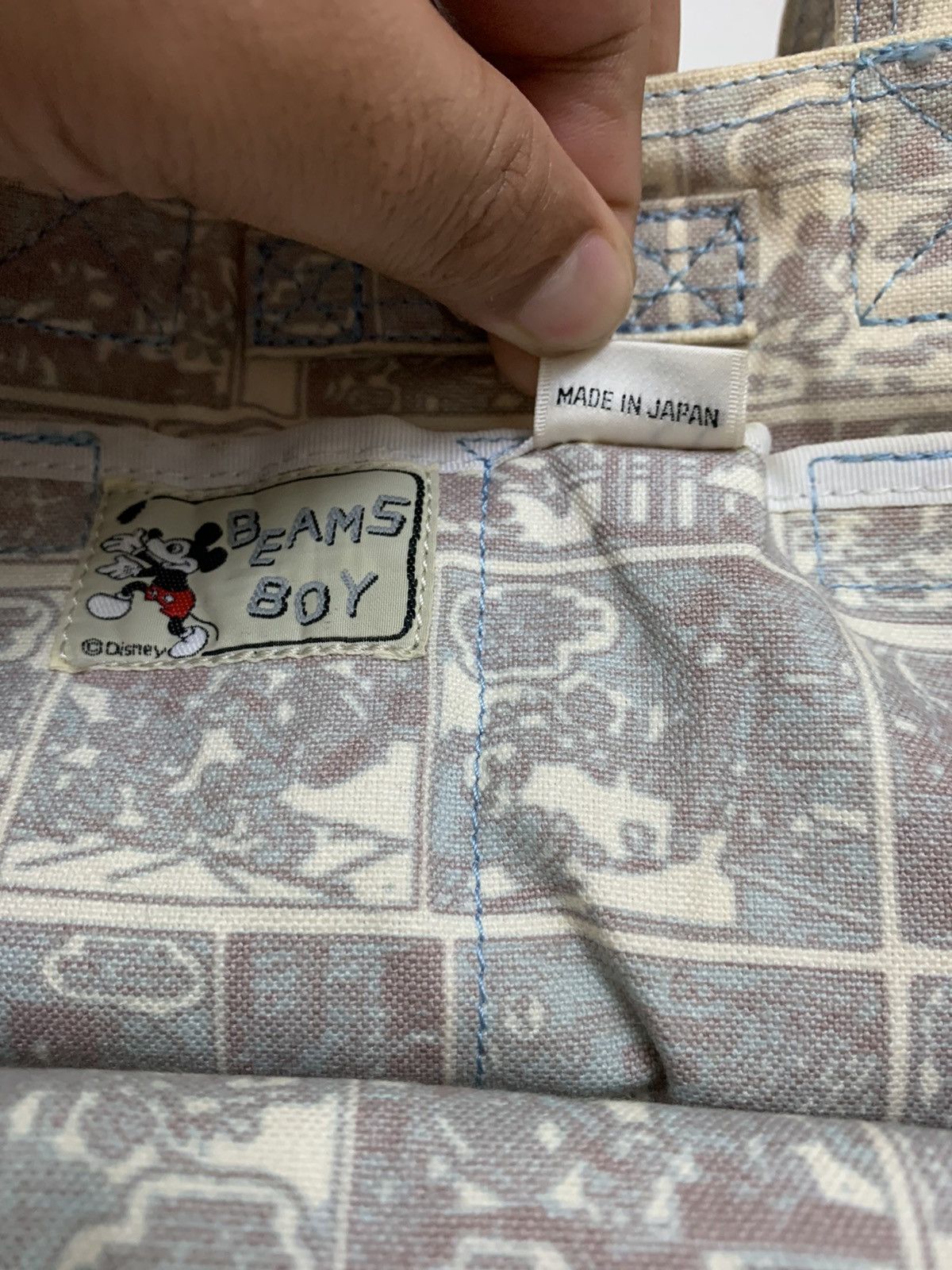 Porter RARE ‼️ Porter Limited Overprint Mickey Mouse Hand Carry Bag Size ONE SIZE - 6 Thumbnail