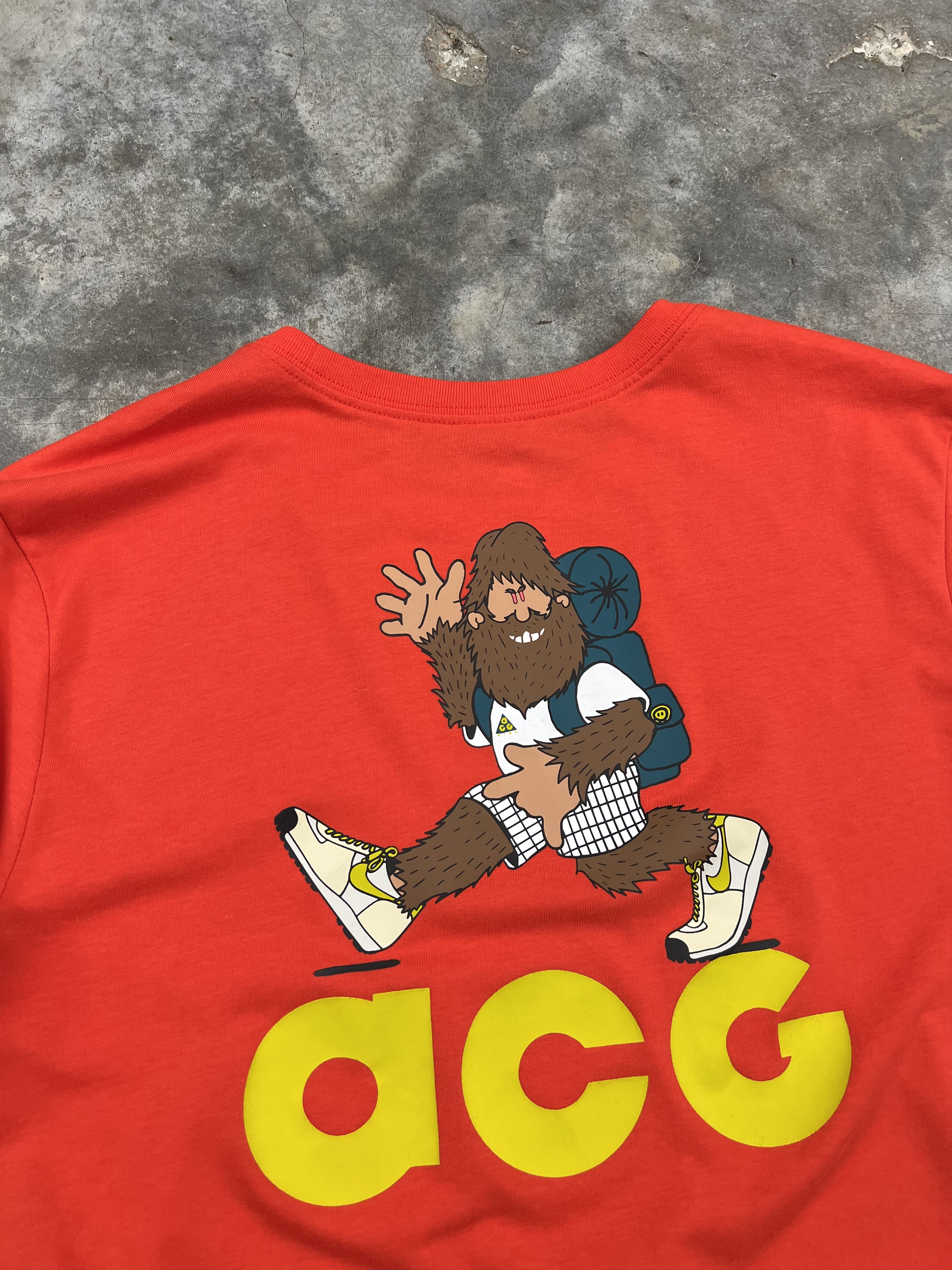 Nike ACG Nike ACG Hiking Bigfoot Long Sleeve Blood Orange Medium Size US M / EU 48-50 / 2 - 3 Thumbnail