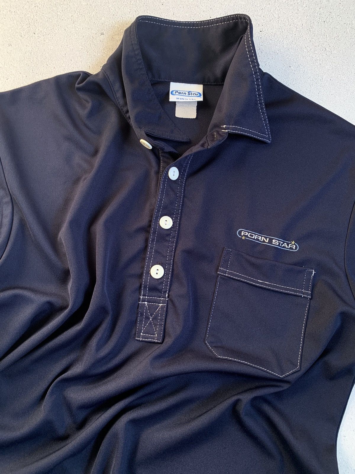 Hook-Ups Vintage 90’s Porn Star Polo Shirt Size US L / EU 52-54 / 3 - 9 Thumbnail
