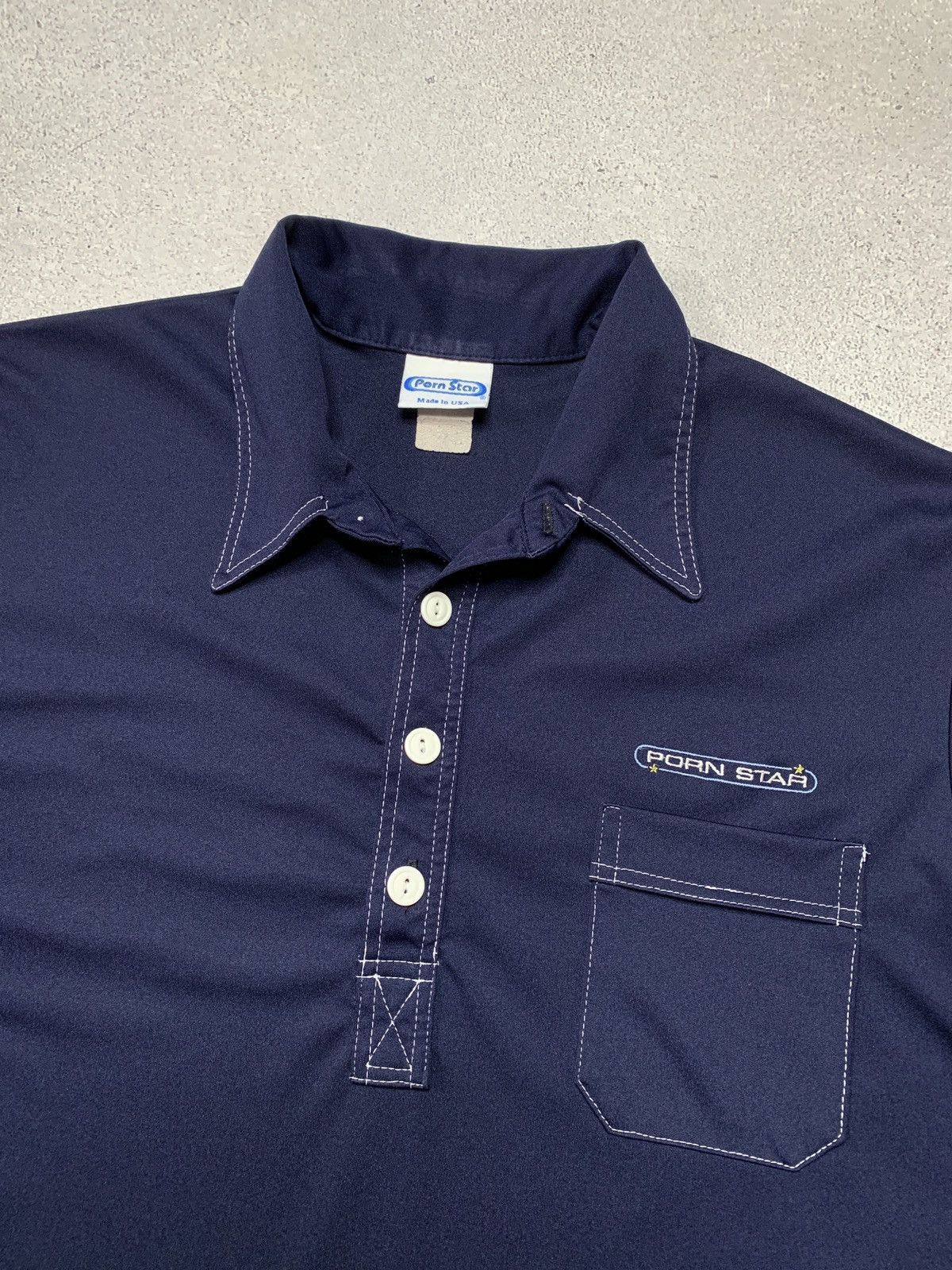 Hook-Ups Vintage 90’s Porn Star Polo Shirt Size US L / EU 52-54 / 3 - 3 Thumbnail