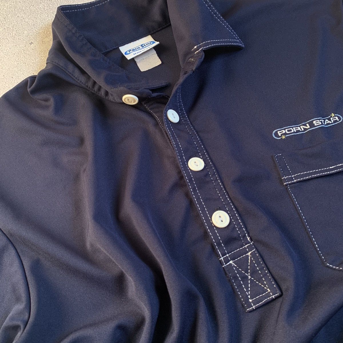 Hook-Ups Vintage 90’s Porn Star Polo Shirt Size US L / EU 52-54 / 3 - 11 Thumbnail