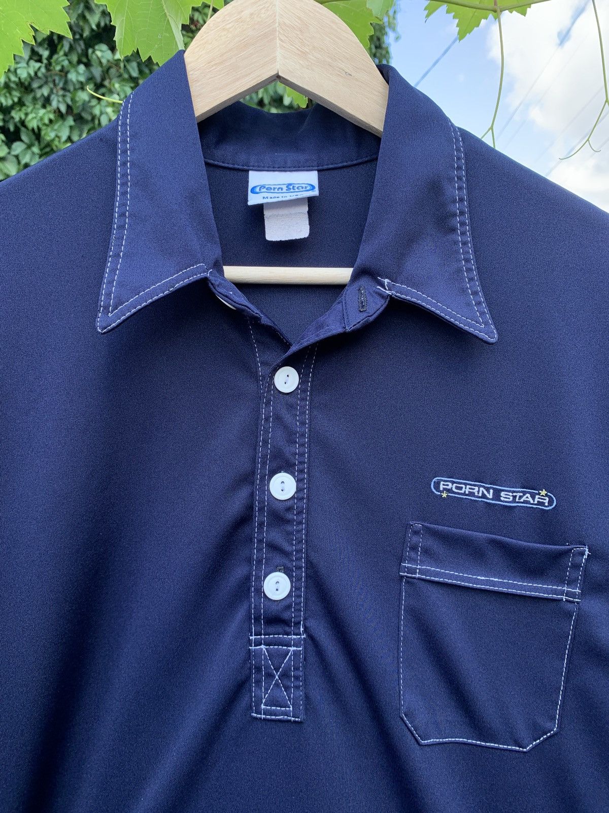 Hook-Ups Vintage 90’s Porn Star Polo Shirt Size US L / EU 52-54 / 3 - 2 Thumbnail